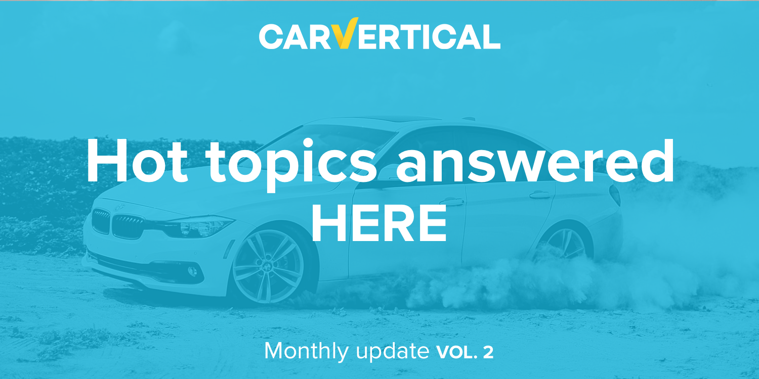 Monthly update vol. 2: July