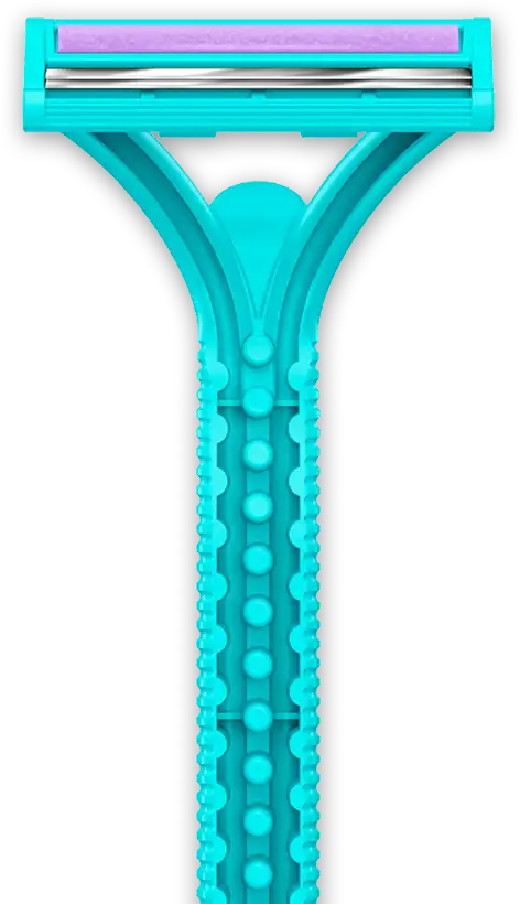 Simply Gillette Venus 2 Rasoio Usa & Getta: 2 lamette, Lubrastrip per garantire una maggiore scorrevolezza e Maniglia progettata per una presa sicura