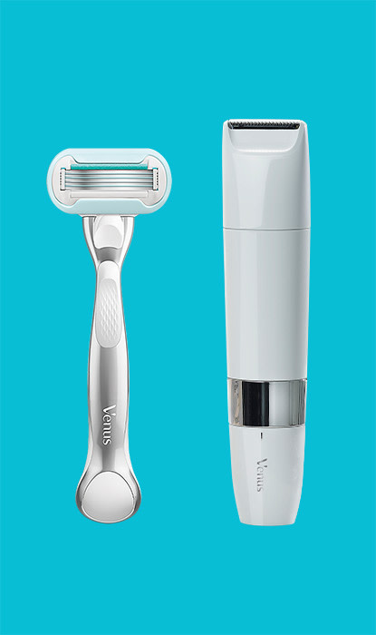 Rasoio Gillette Venus Extra Smooth Sensitive e rifinitore per bikini