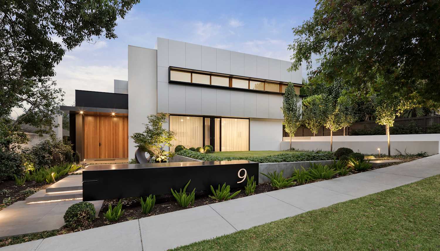 modern house image