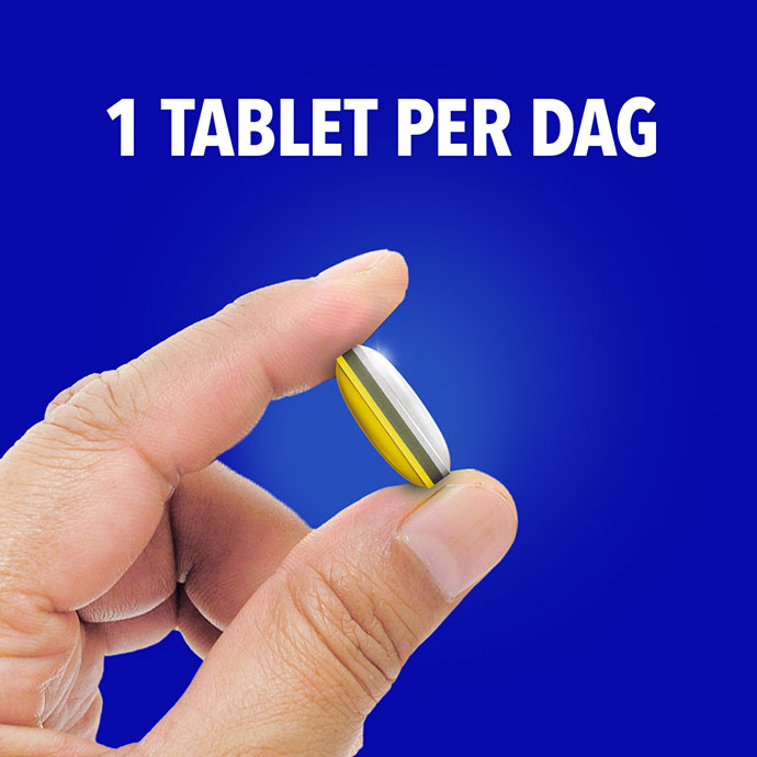 1 tablet per dag
