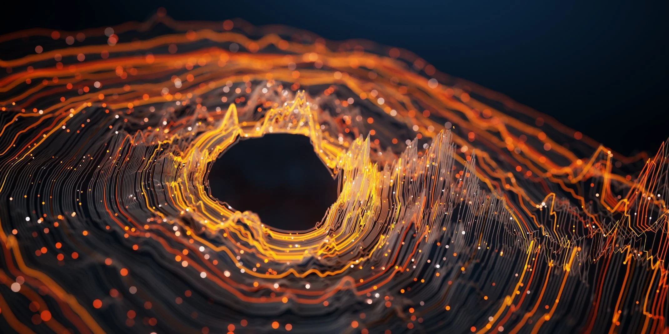Abstract data flow background