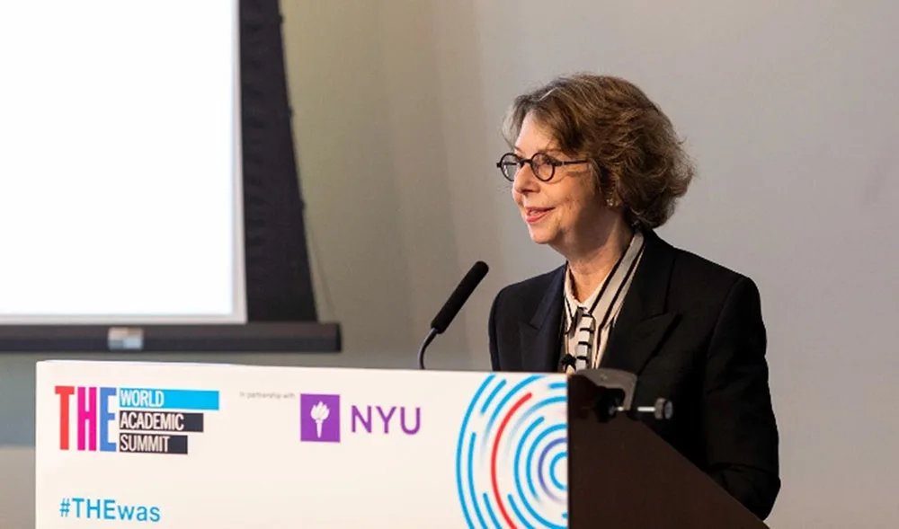 Image of Prof Robin Garrell, President of the CUNY Graduate Center