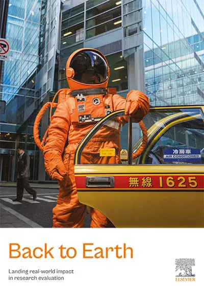 Cover of Elsevier's Back to Earth report, November 2023
