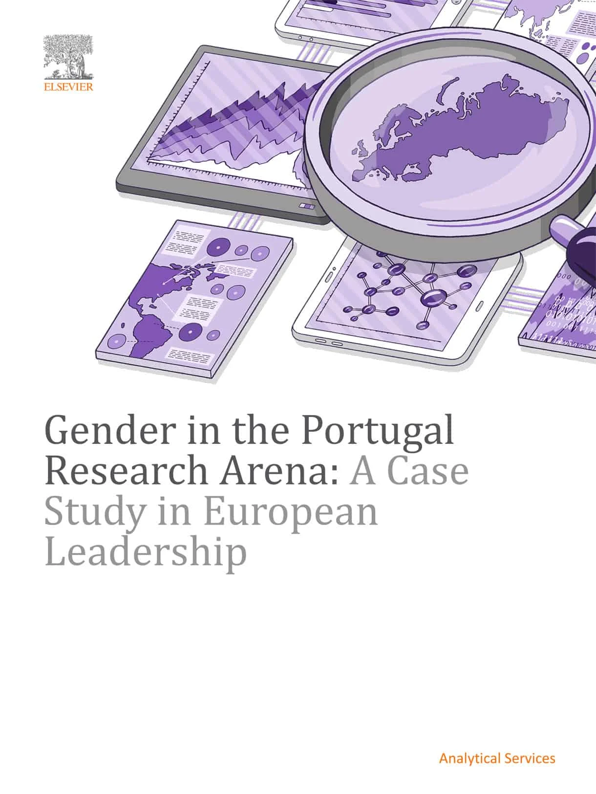 Cover of the report "Gender in the Portugal Research Arena"
