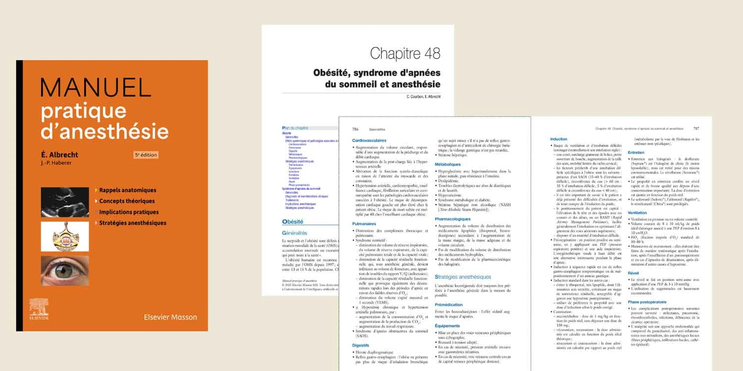 Obésité et syndrome d'apnées du sommeil (SAOS)