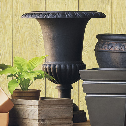 cast-iron-garden-container: Cast-iron garden containers are a timeless choice, and they last for a long time, too.