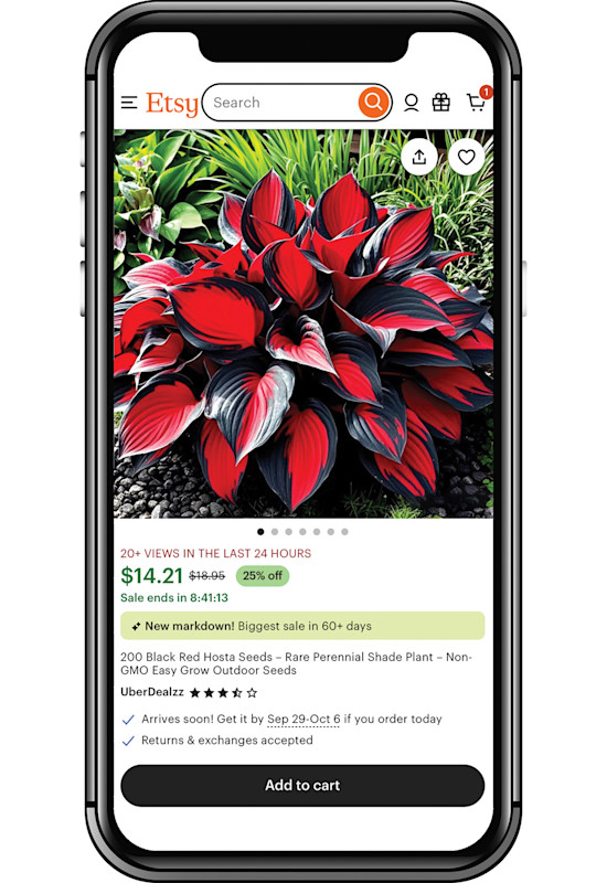 GG185 TIPS phone-with-hosta