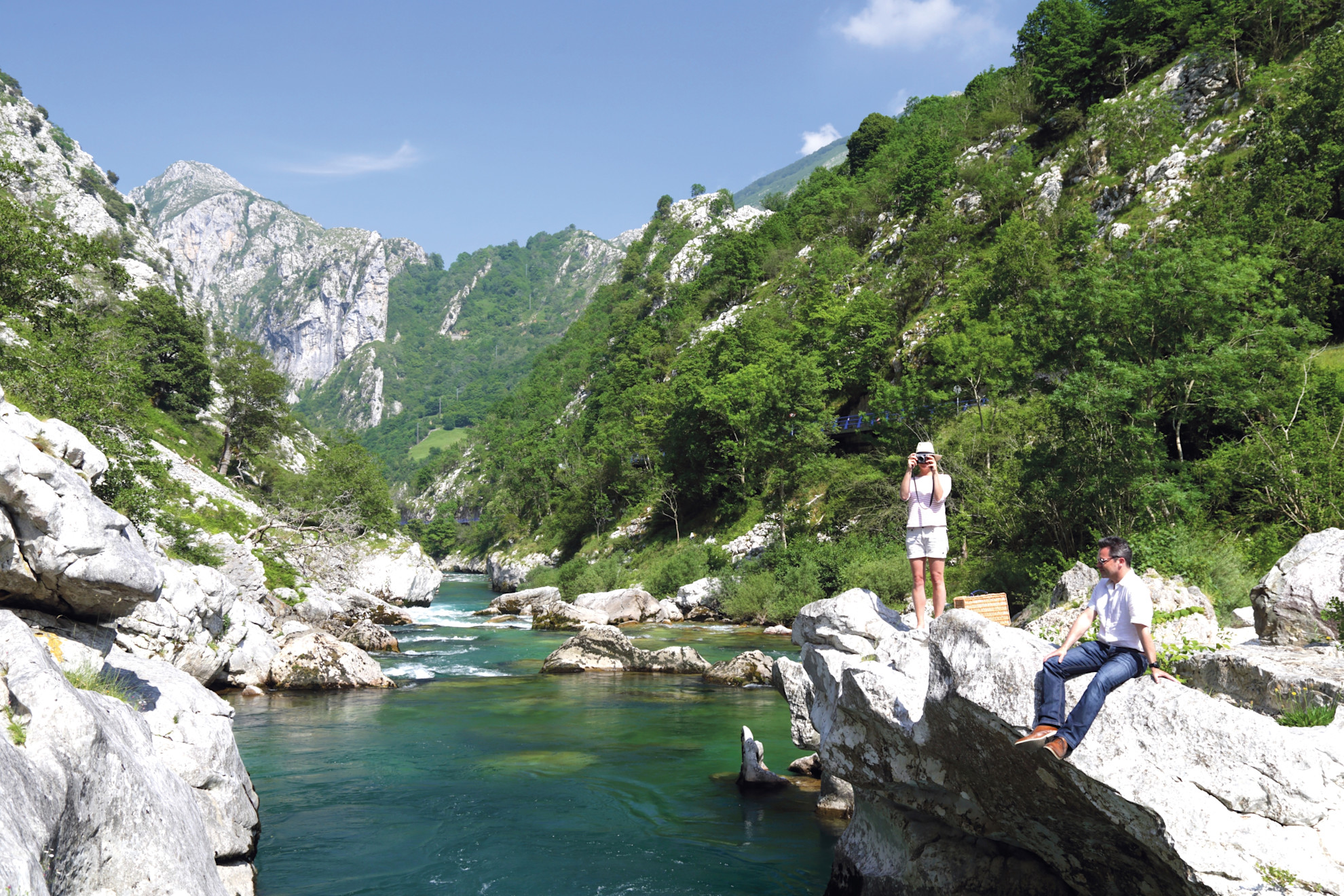 View of the gorge near Arenas de Cabrales
