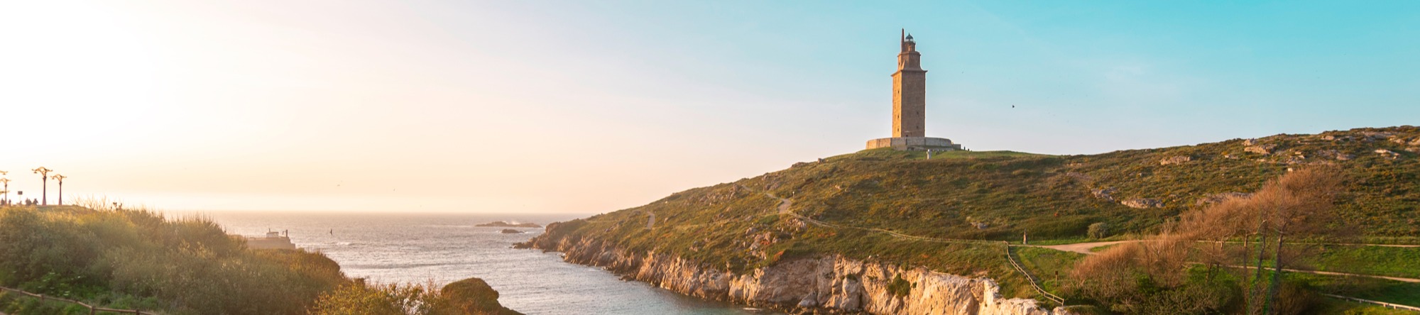 The Tower of Hercules near A Coruña, Galicia © Shutterstock