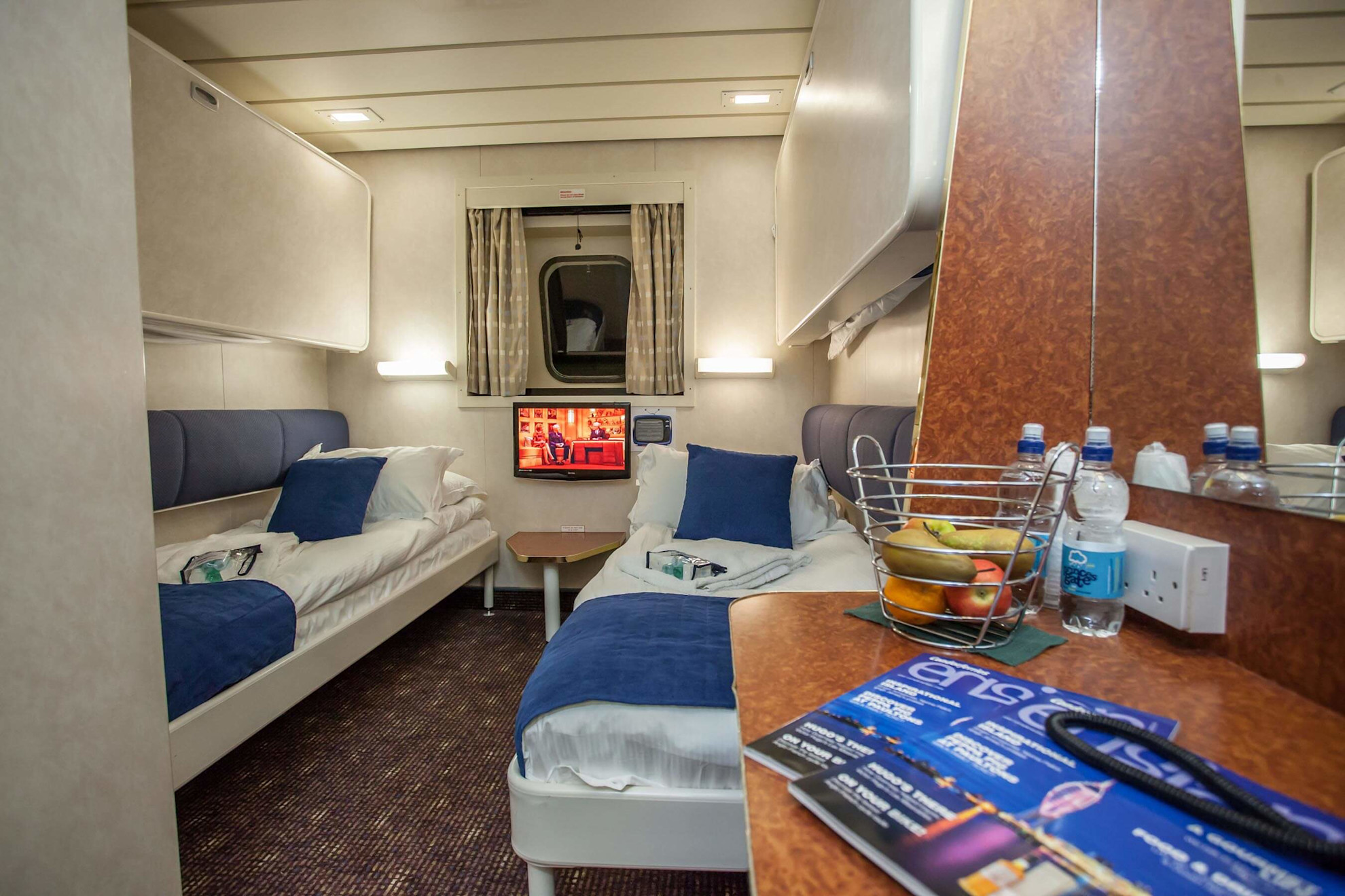Commodore Clipper four-berth Club cabins