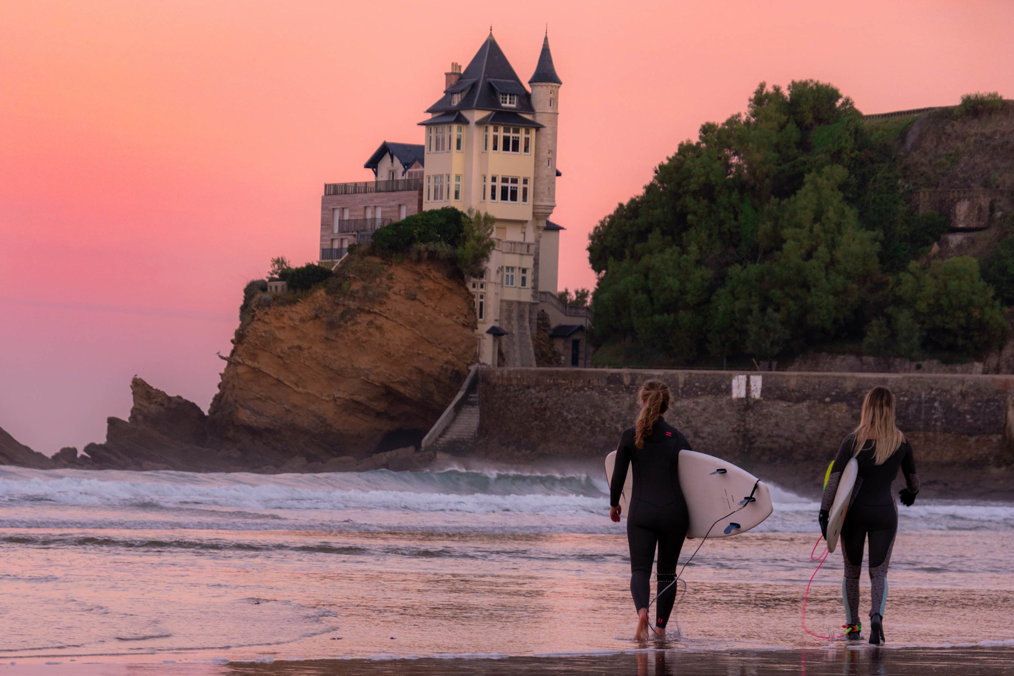 Biarritz has a long surfing history and vibrant surf culture