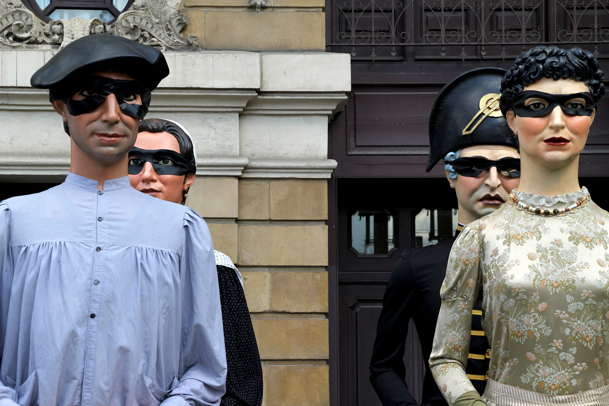 The gigantes key part of Spanish and Basque folklore