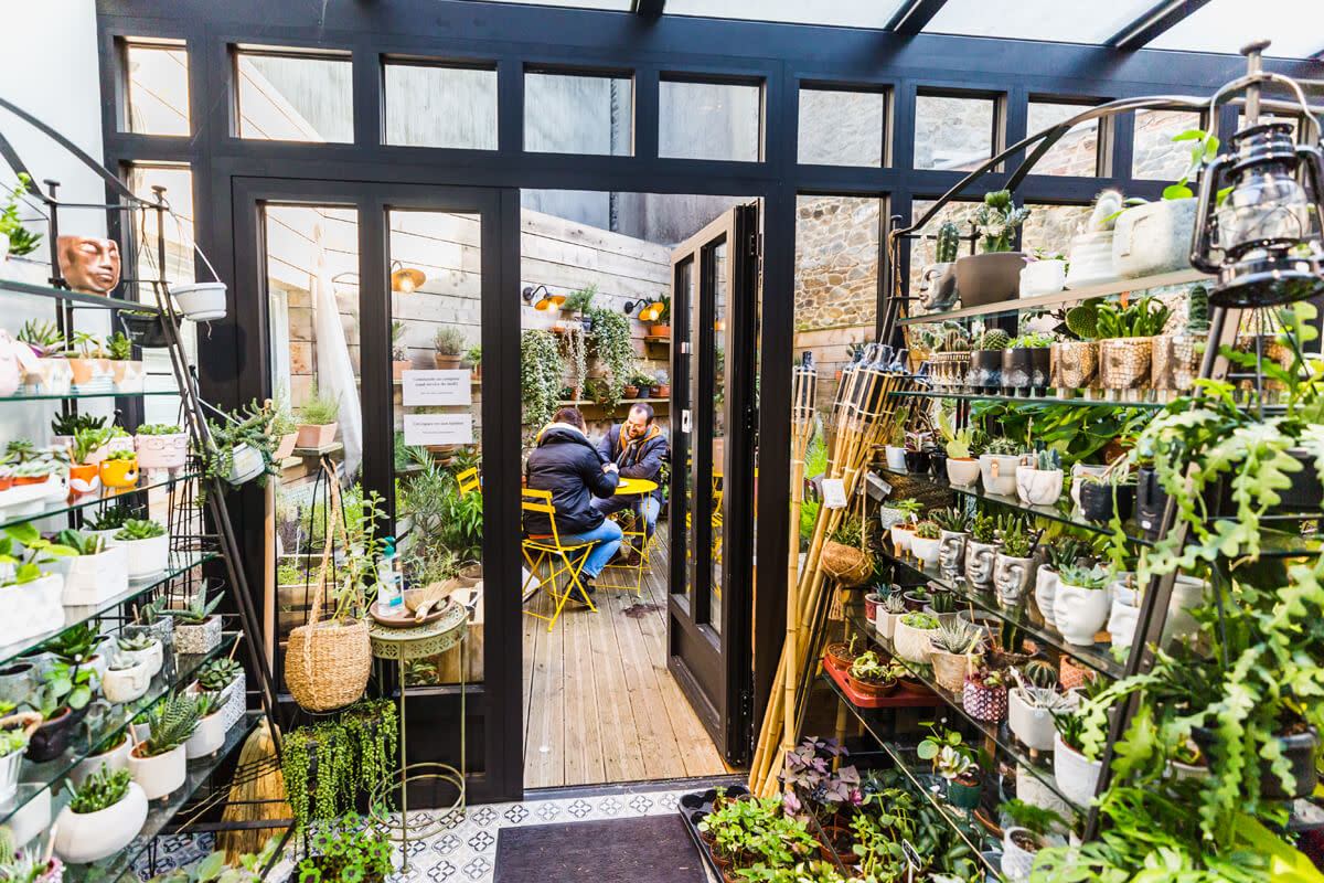 La Vegetalerie plant shop and cafe