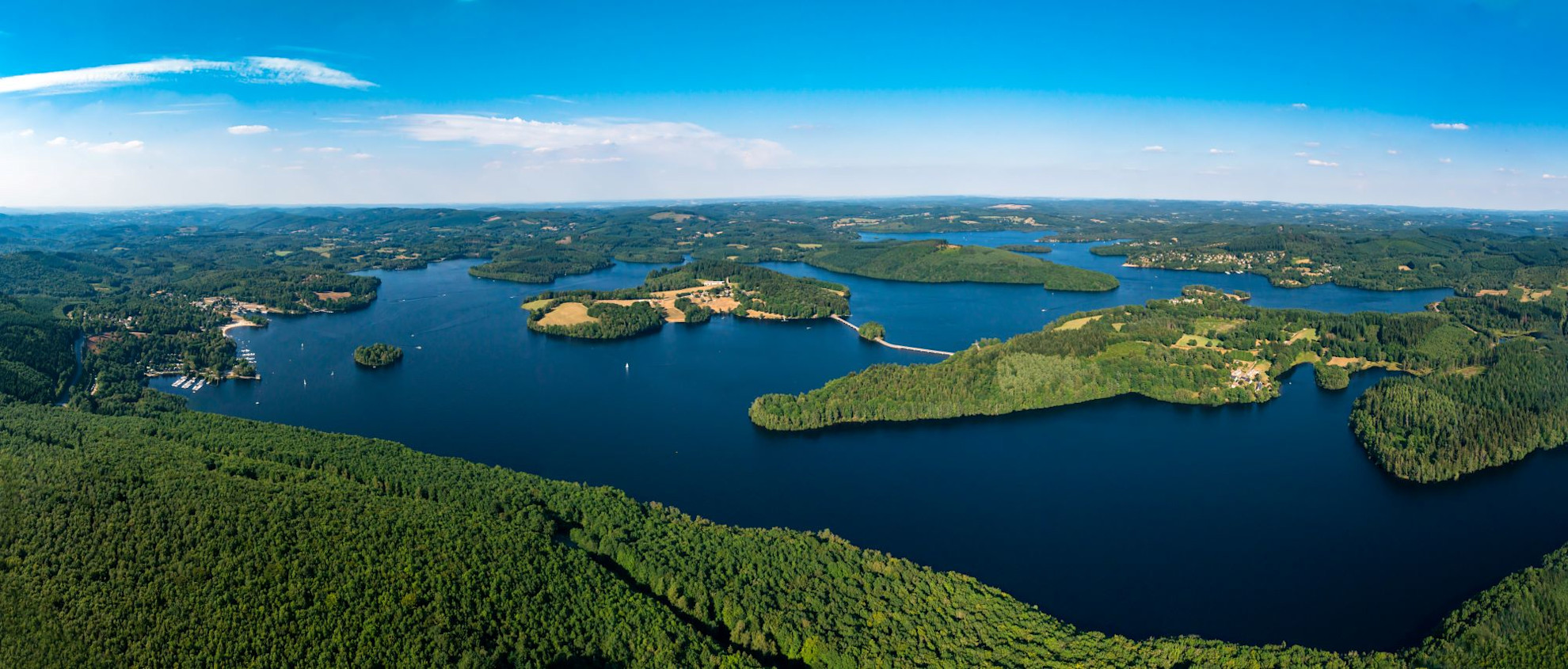 Lac de Vassivière, Gueret, France