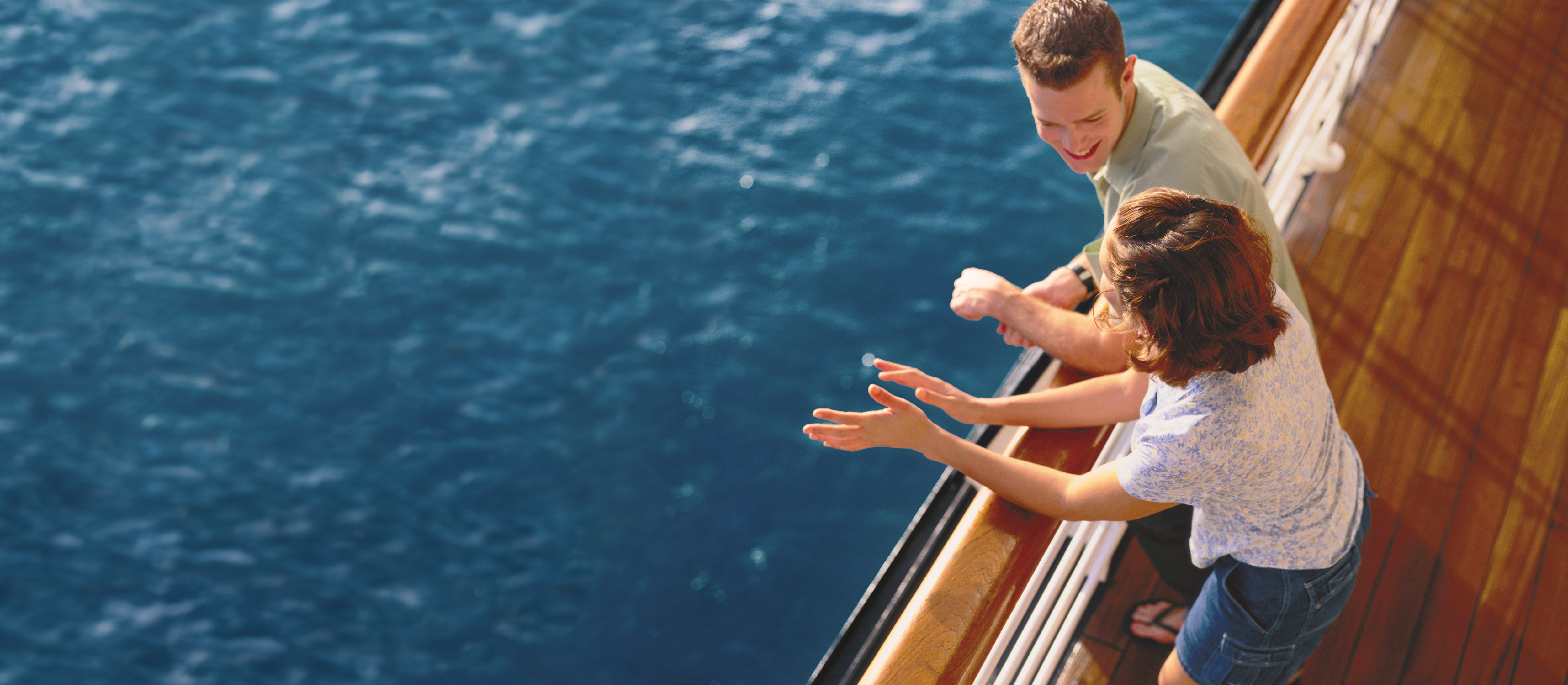 Friends on deck