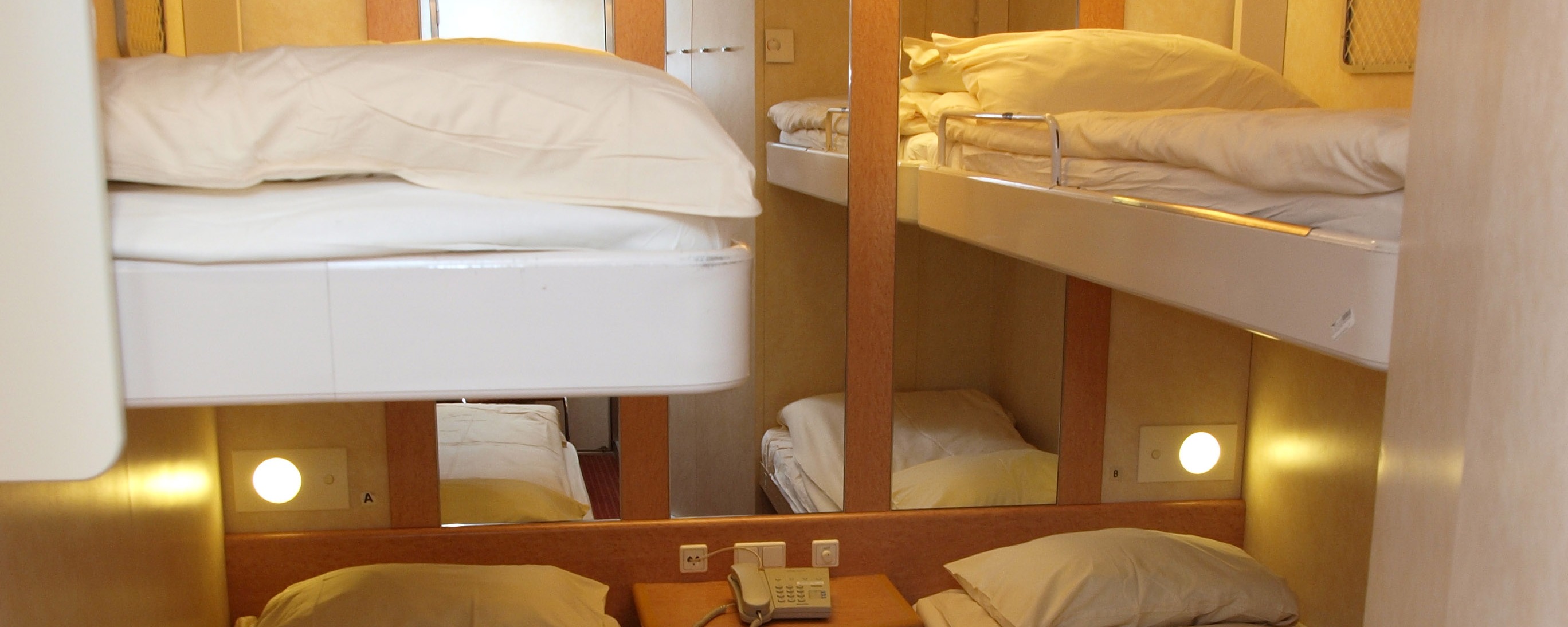 Camarote cuádruple interior