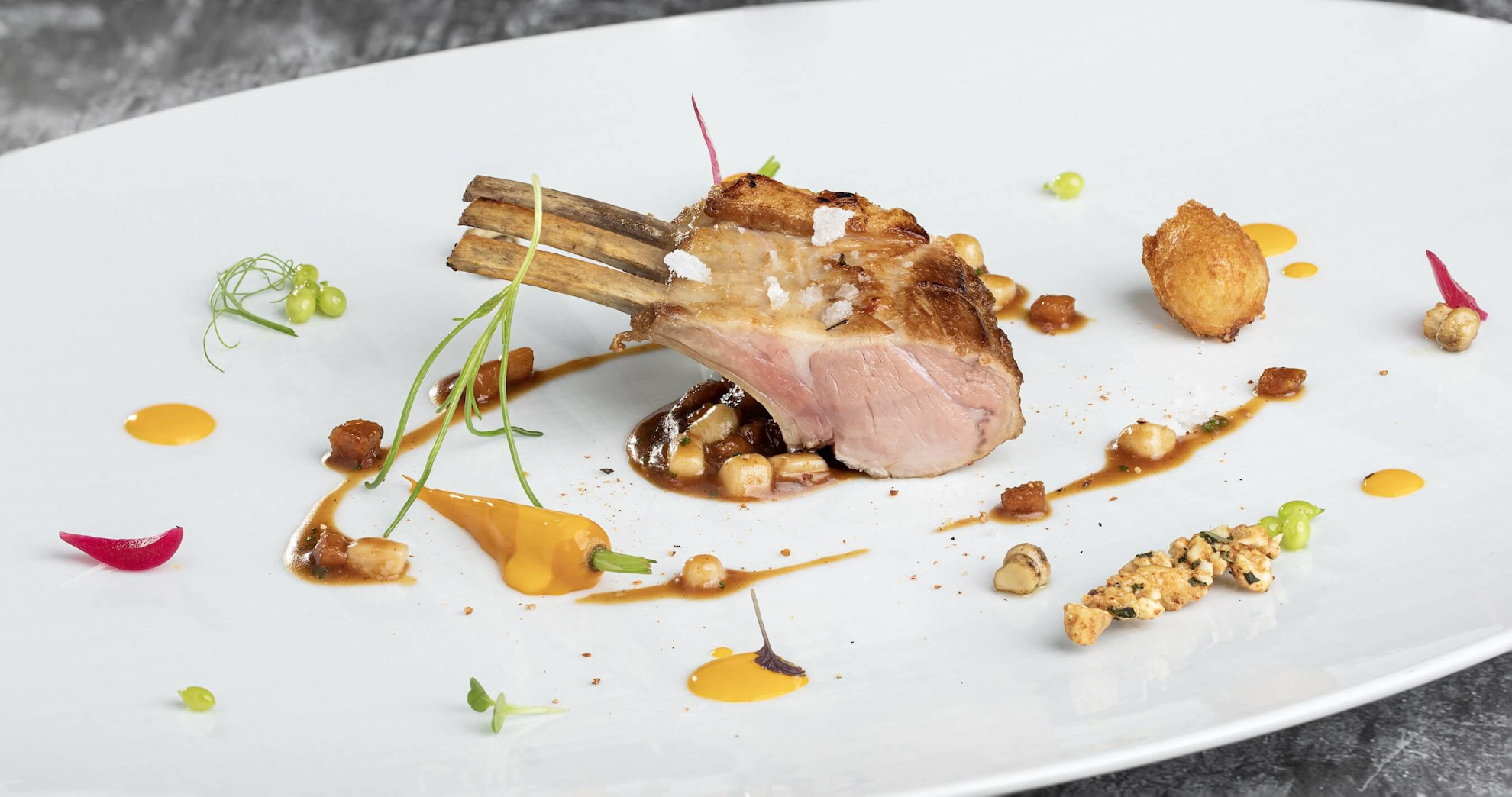 Chuletilla signature dish from Berasategui restaurant