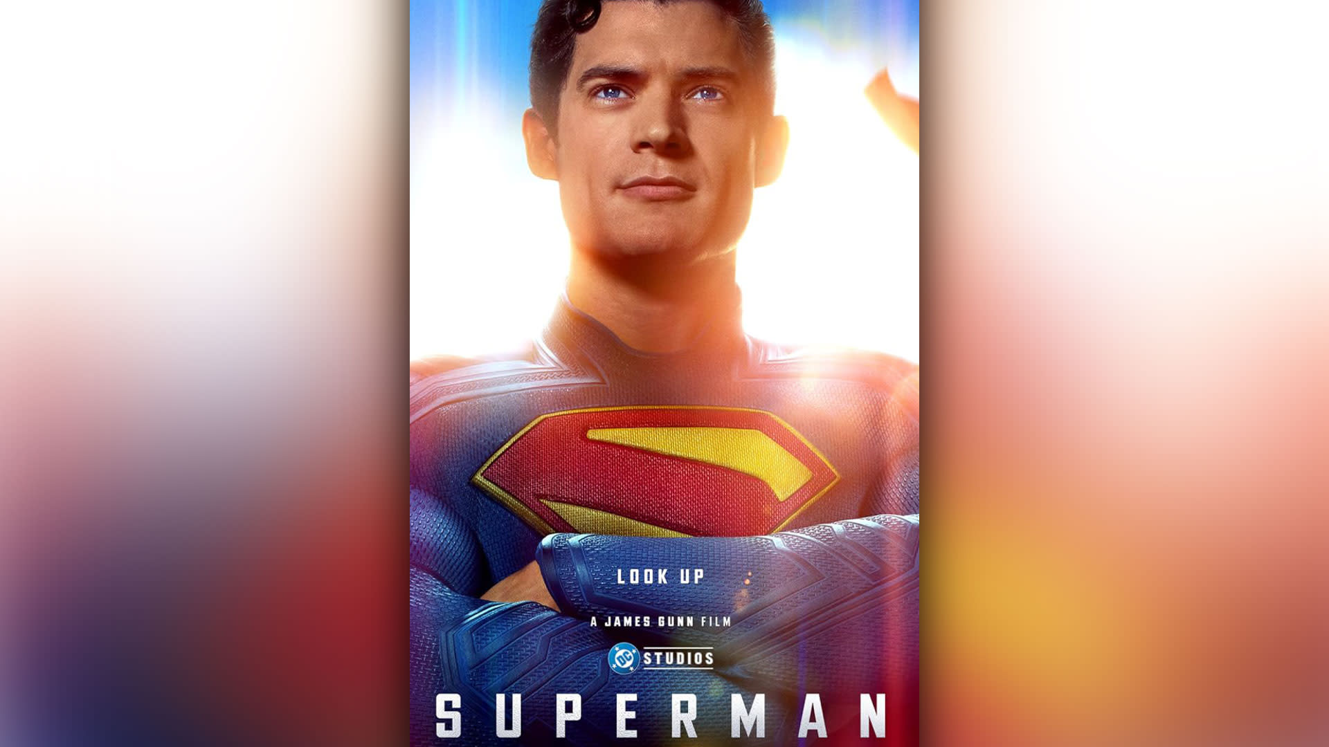 Superman film poster
