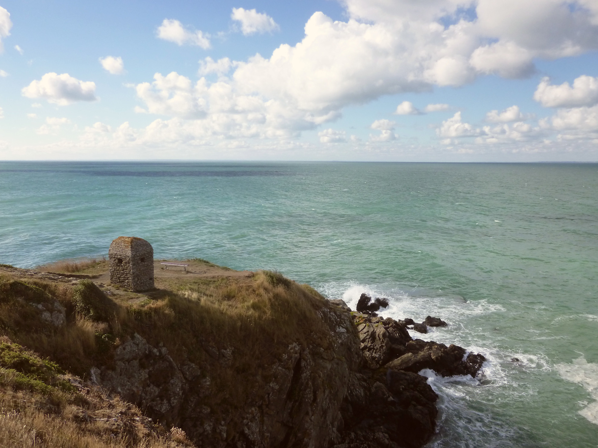 Fortifications at the headland in Granville © Lucinda Recouvrot