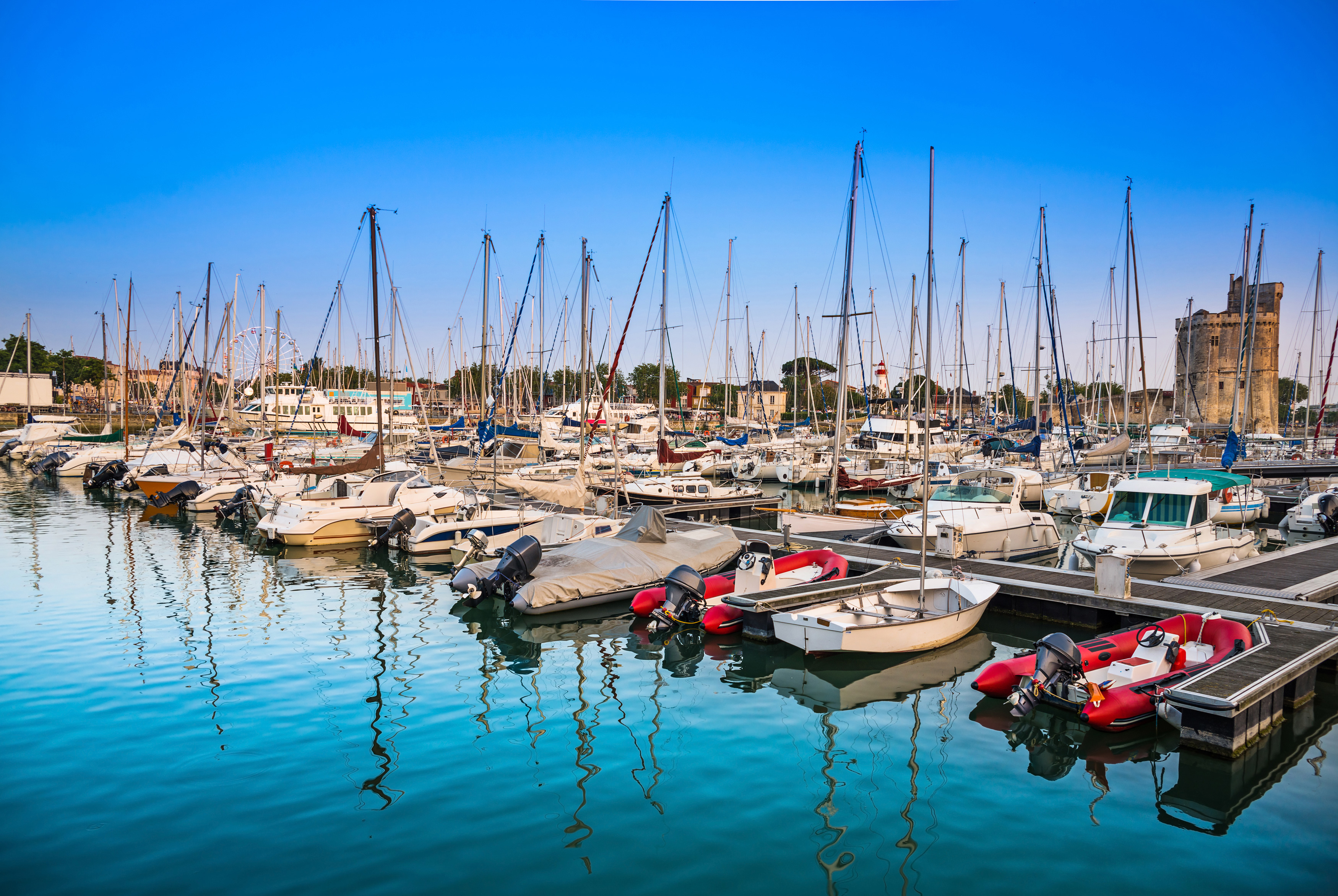 The marina at La Rochelle © Shutterstock