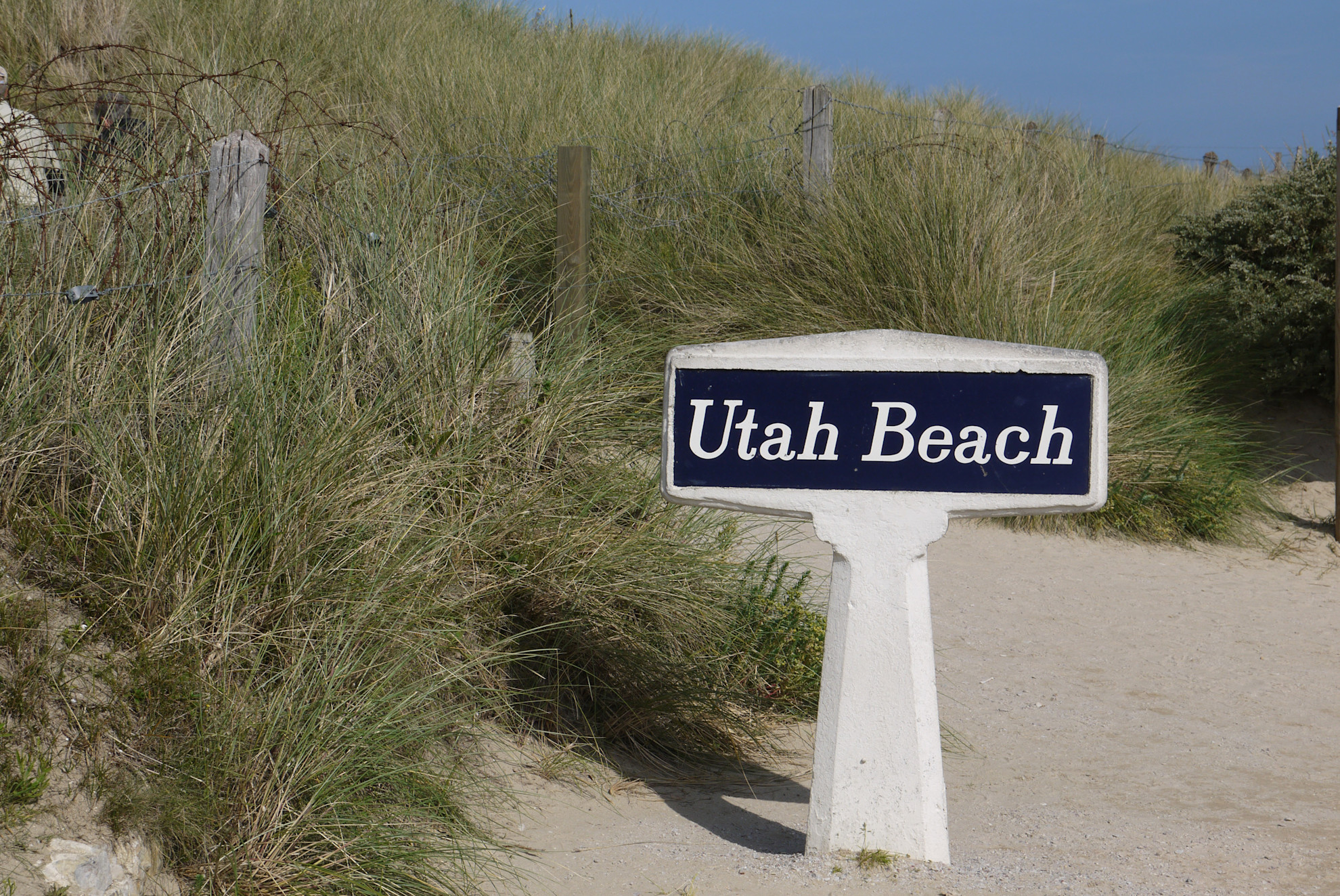 Utah Beach sign © E Tessier, Normandy CRT