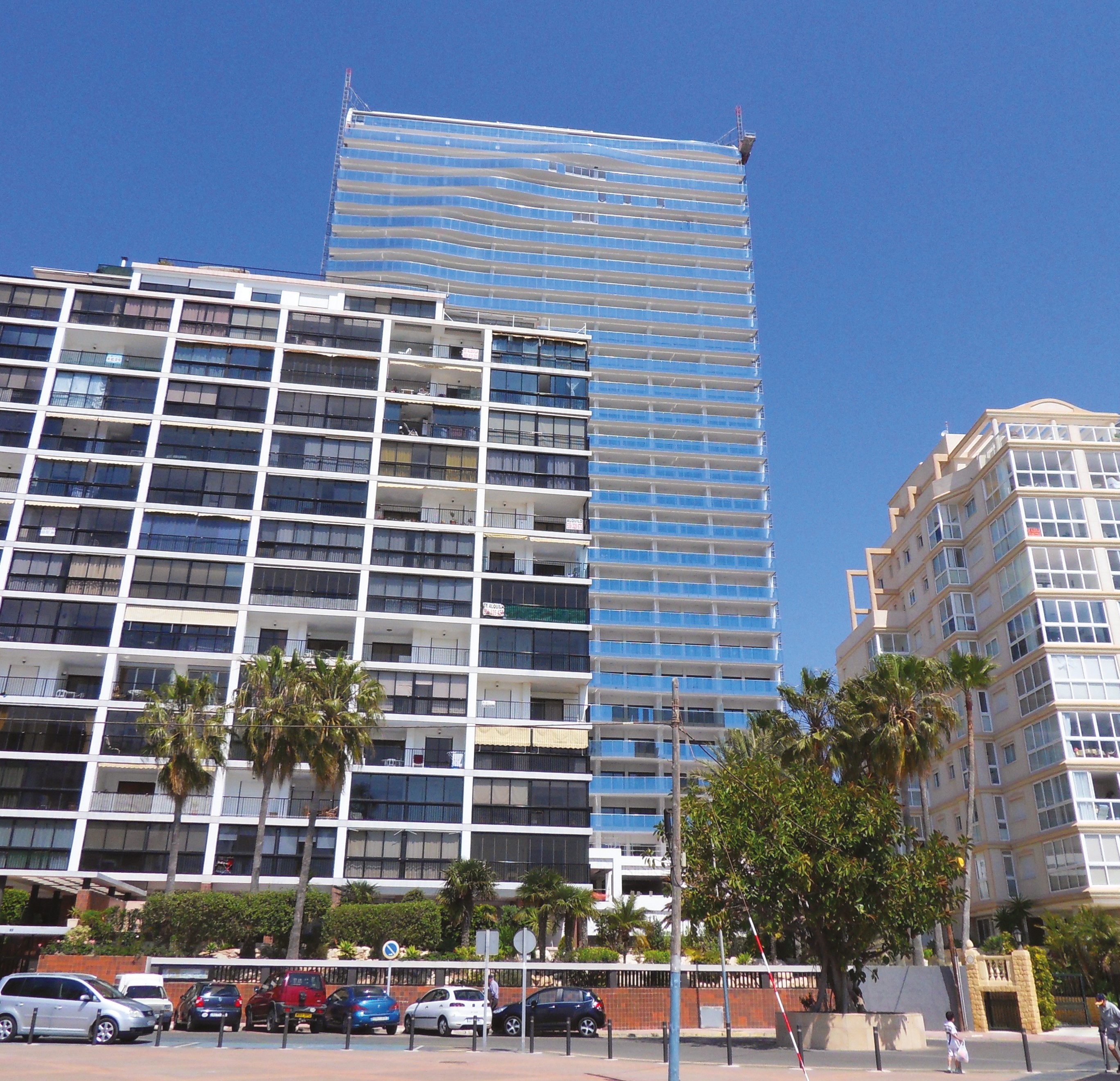 View of apartments at Suitopia, Calpe, Costa Blanca