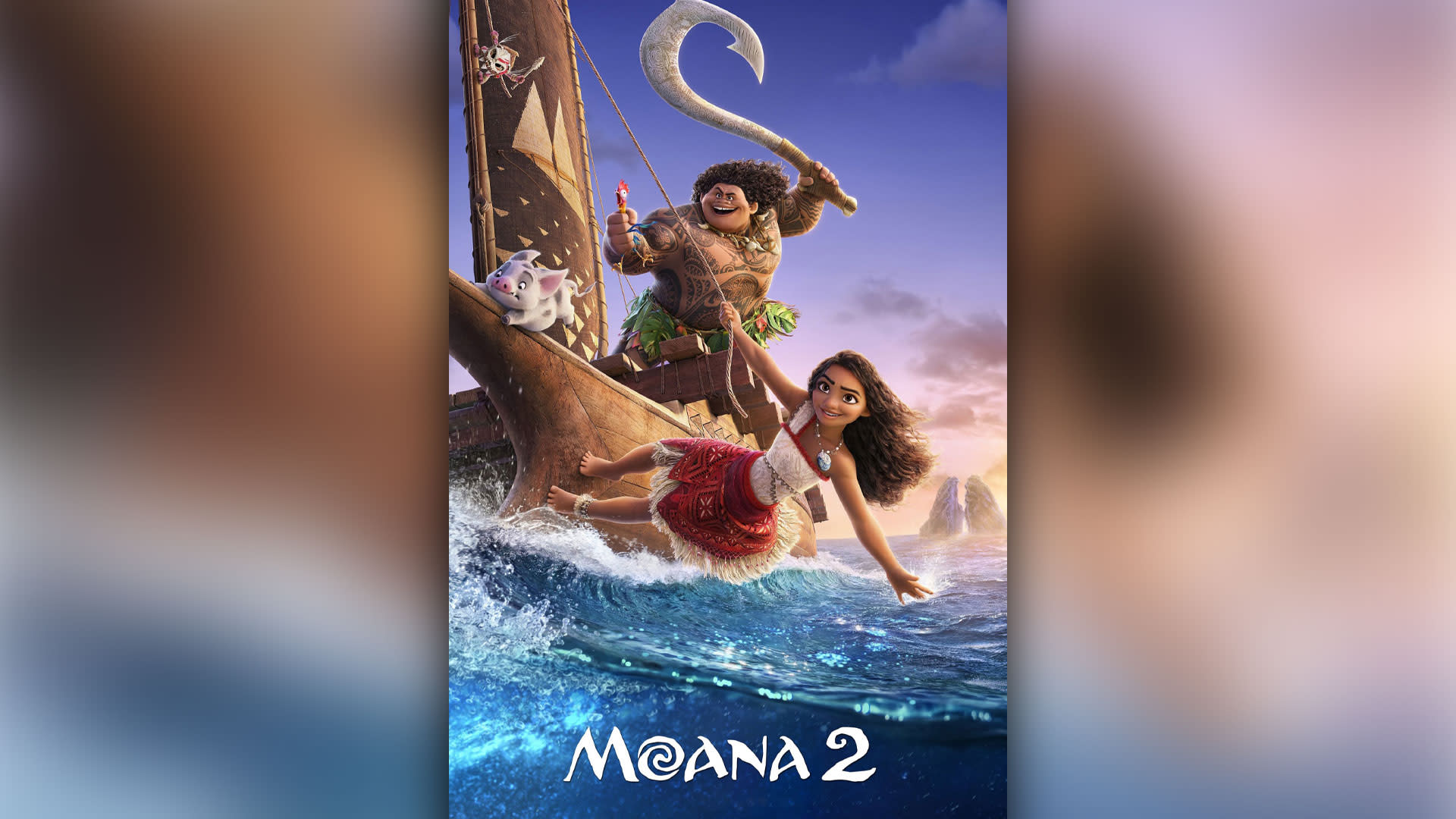 Moana 2 film poster