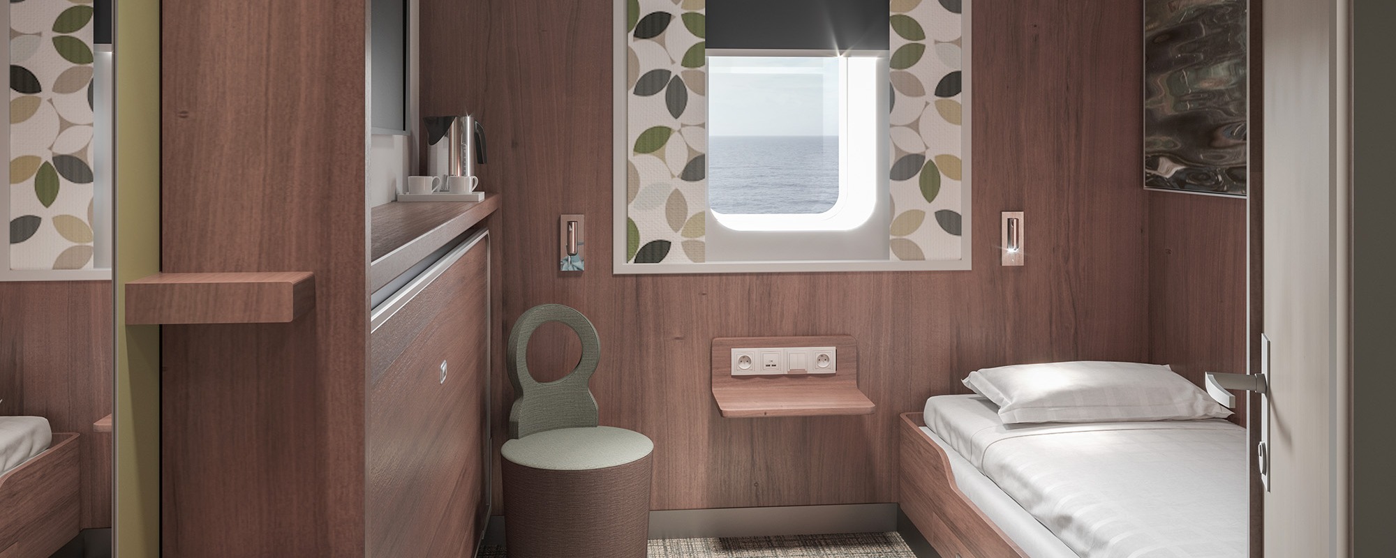 Cabine Commodore Club 2 couchages