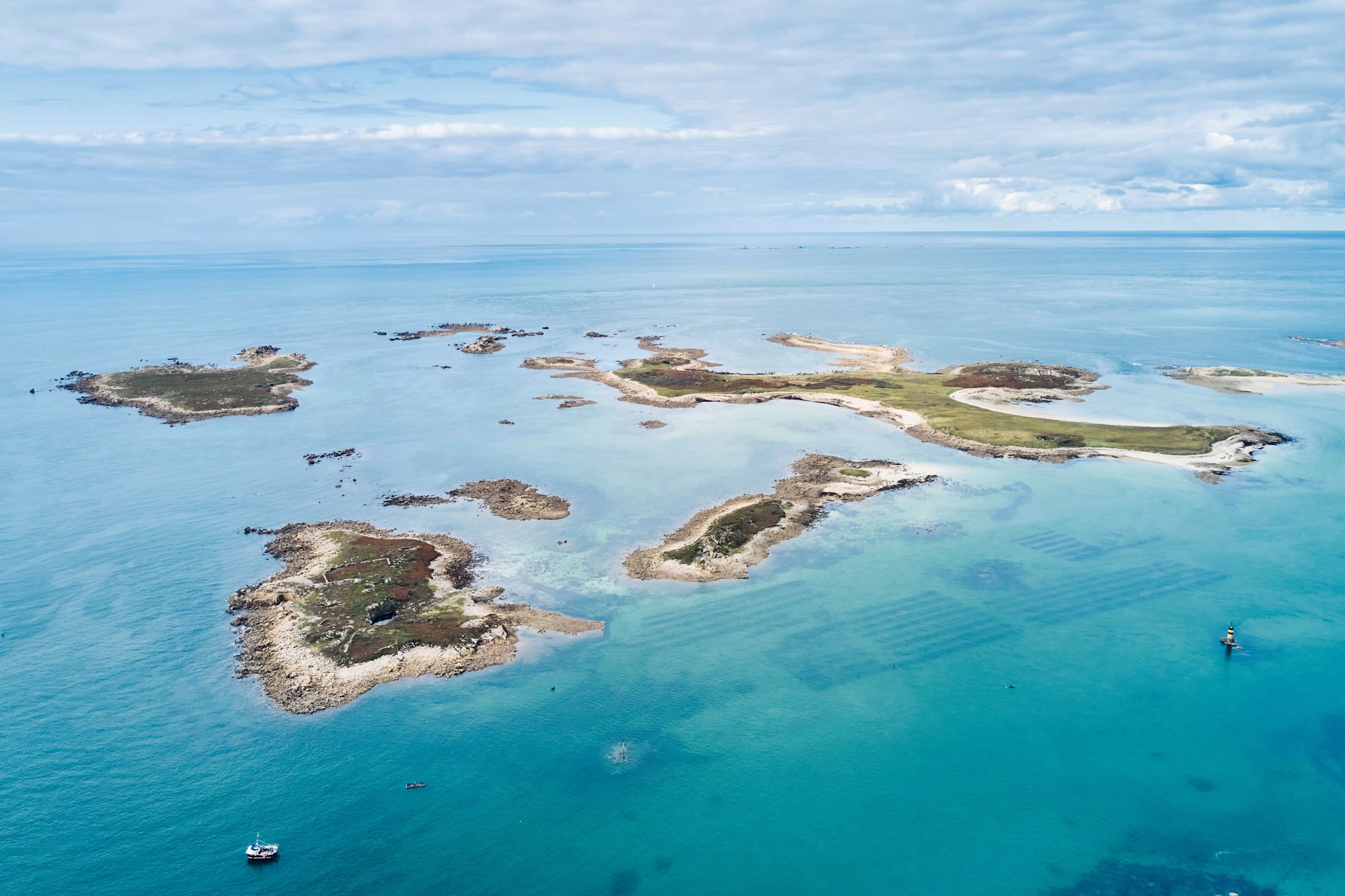 Islands off the coast of Trébeurden © Alexandre Lamoureux