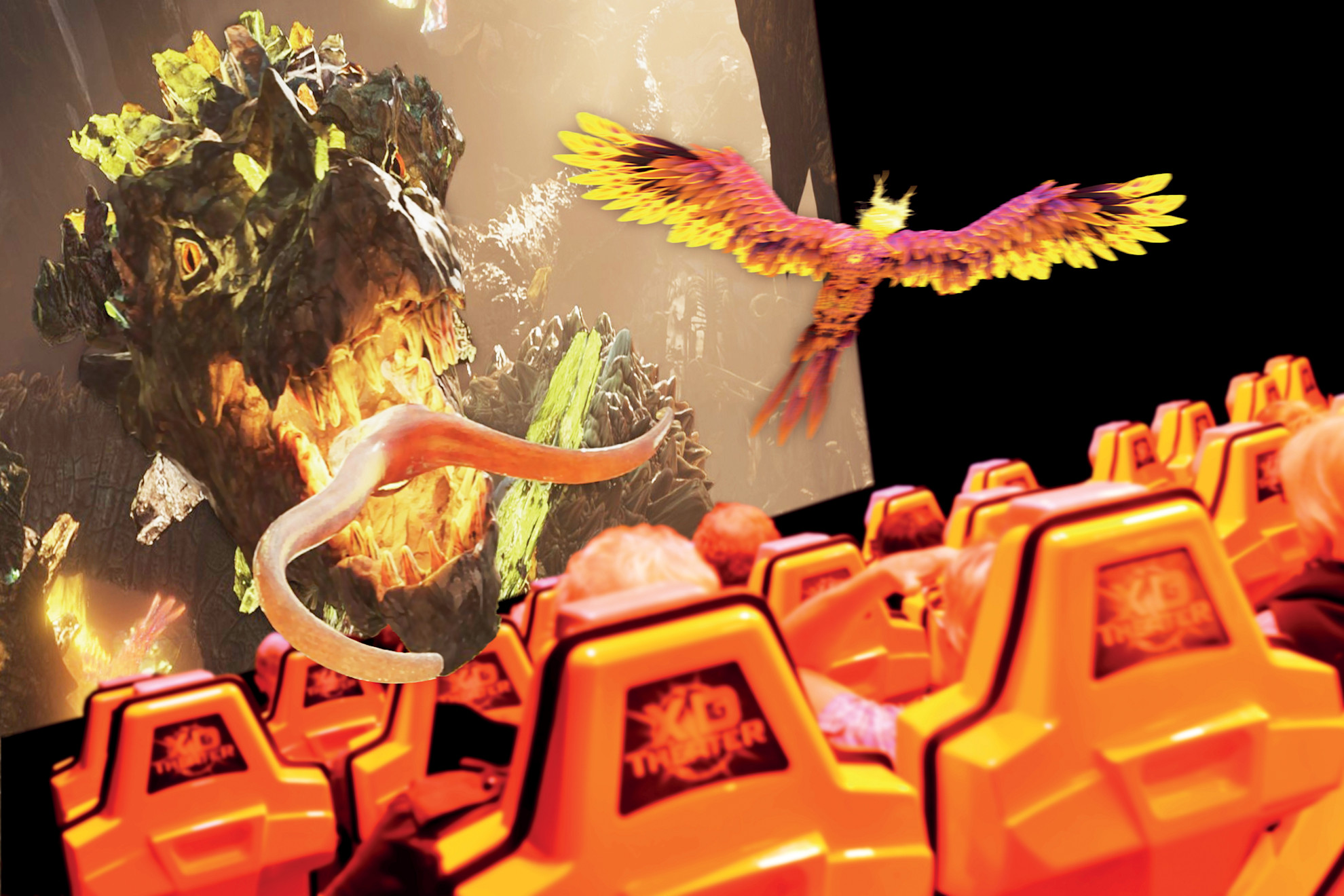 Dragon Ride at Vulcania © Jérôme Chabanne / Vulcania