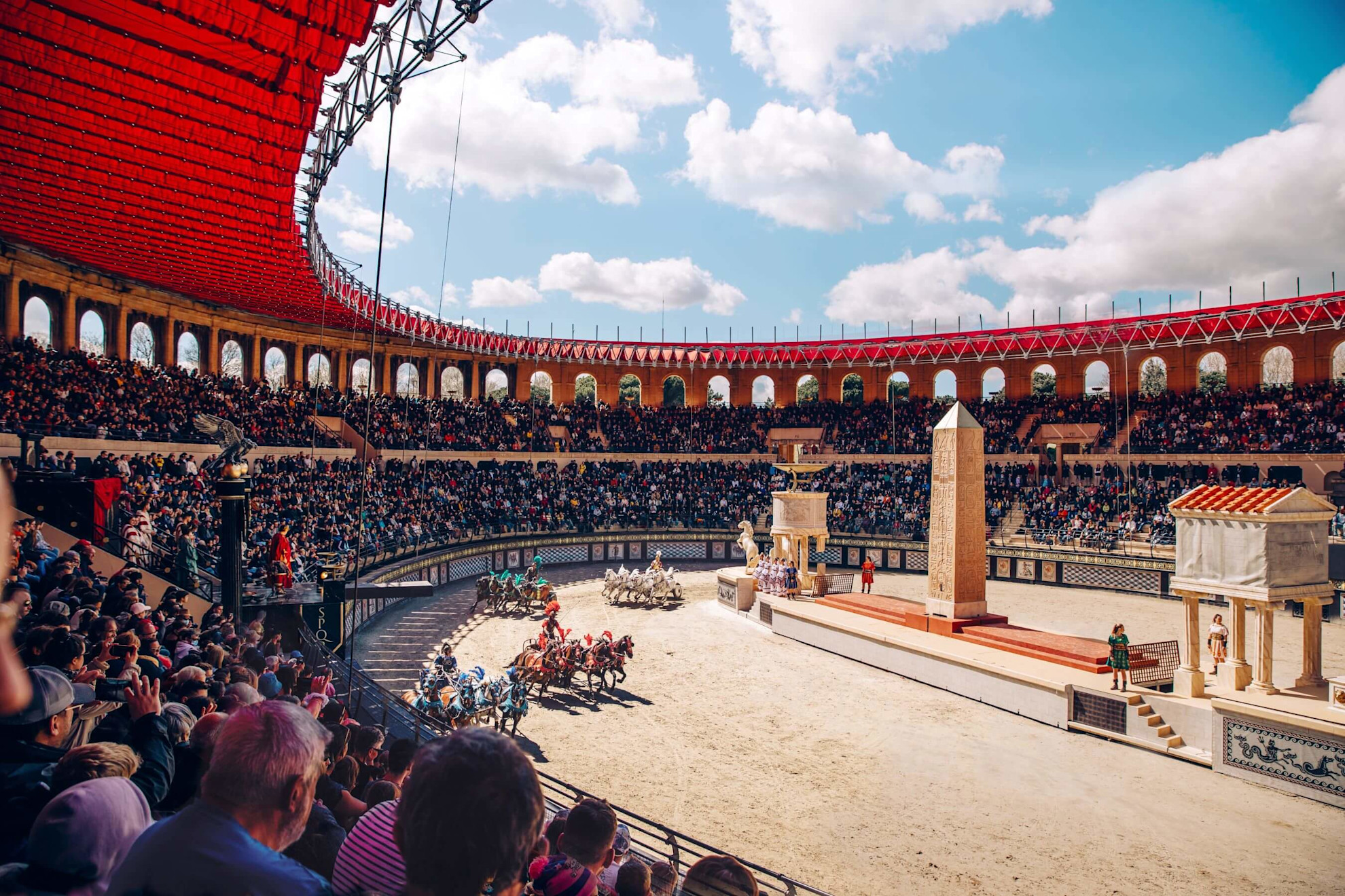 Roman Ampitheatre at Puy du Fou theme park