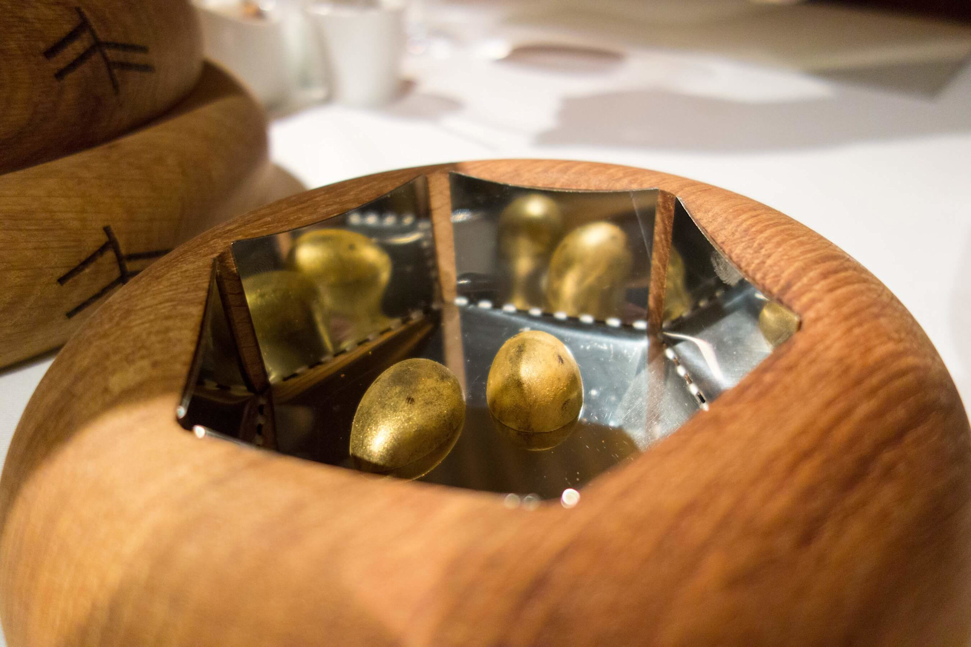 Dessert at Mugaritz michelin star restaurant
