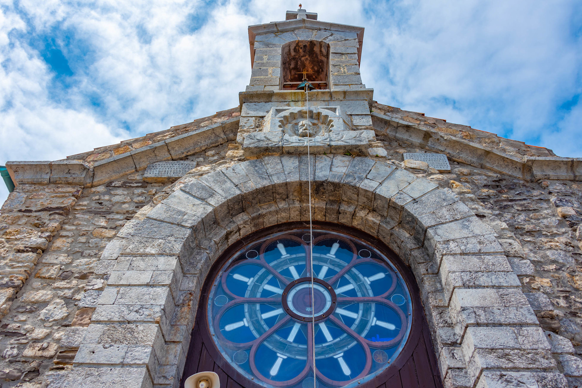Church bell from a cliff-top monastery in San Juan de Gaztelugatxe