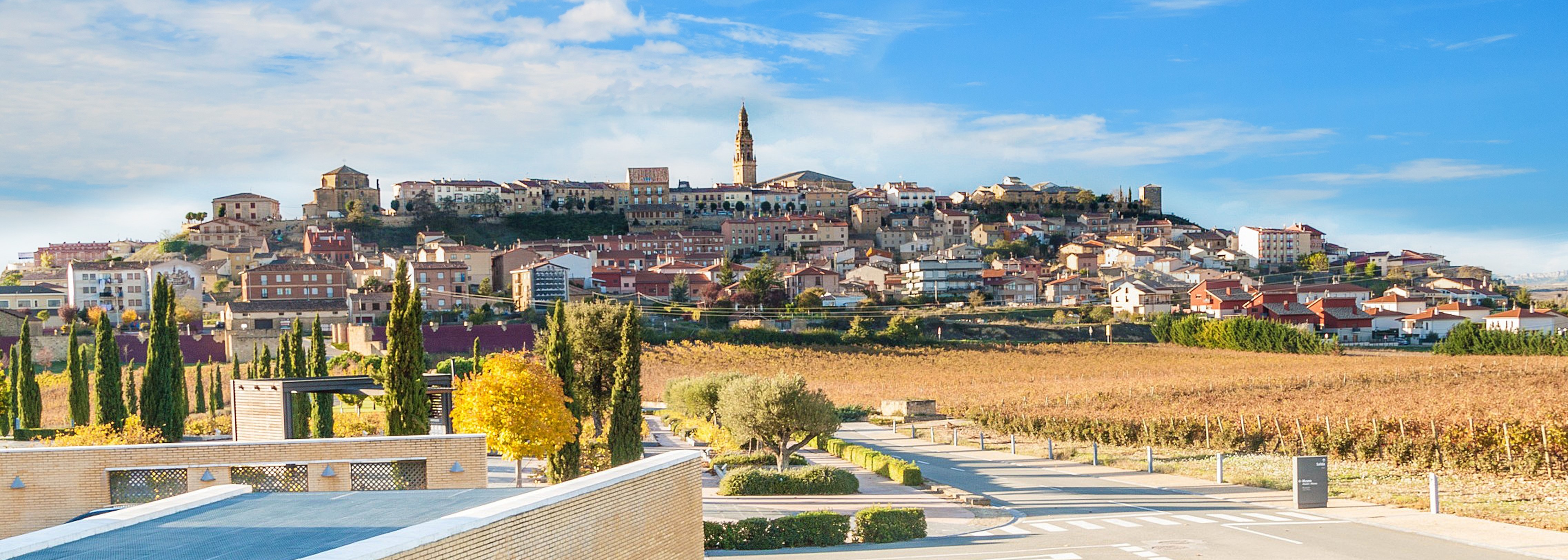 View of Briones village, La Rioja - Pyrenees and Wine car tour