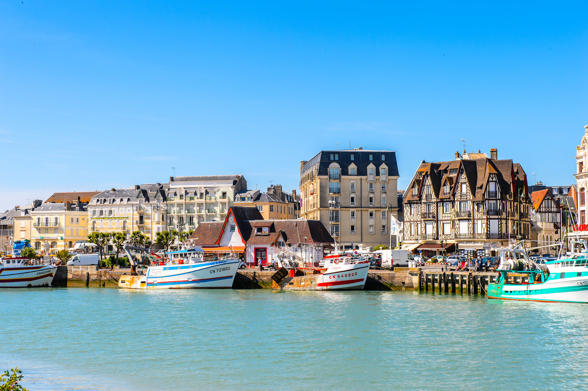 Pretty fishing port at Trouville © Shutterstock