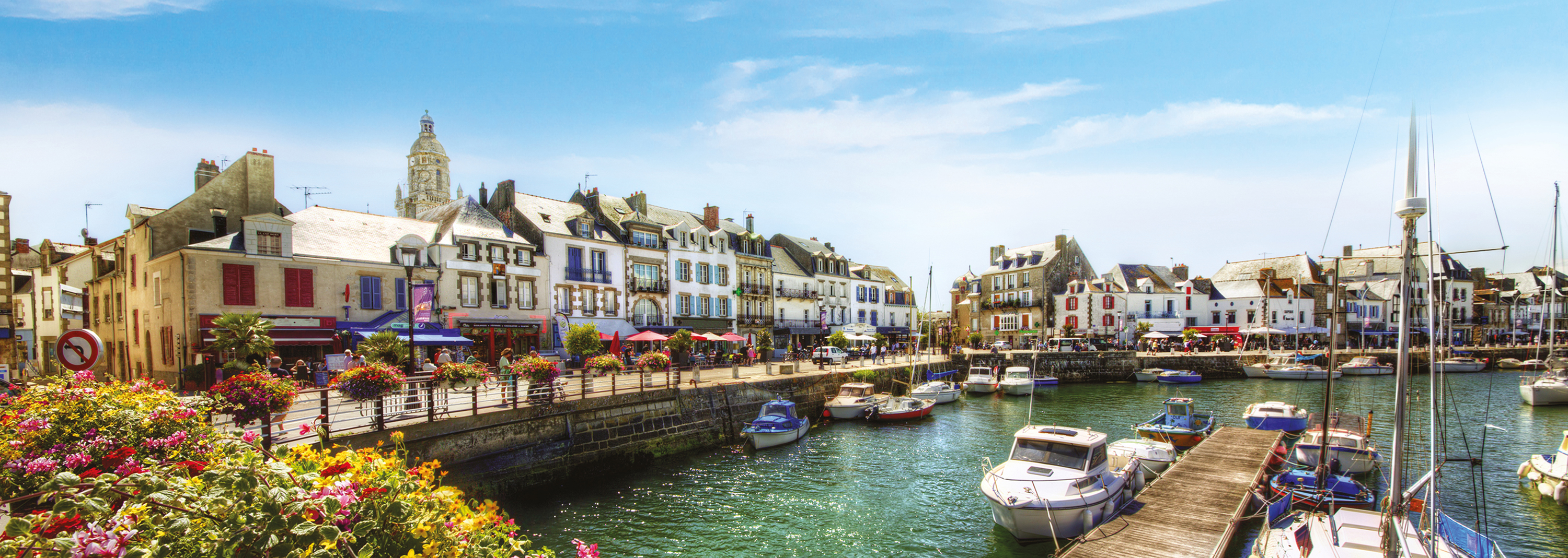 View of Pornic in Atlantic Loire Valley © Shutterstock