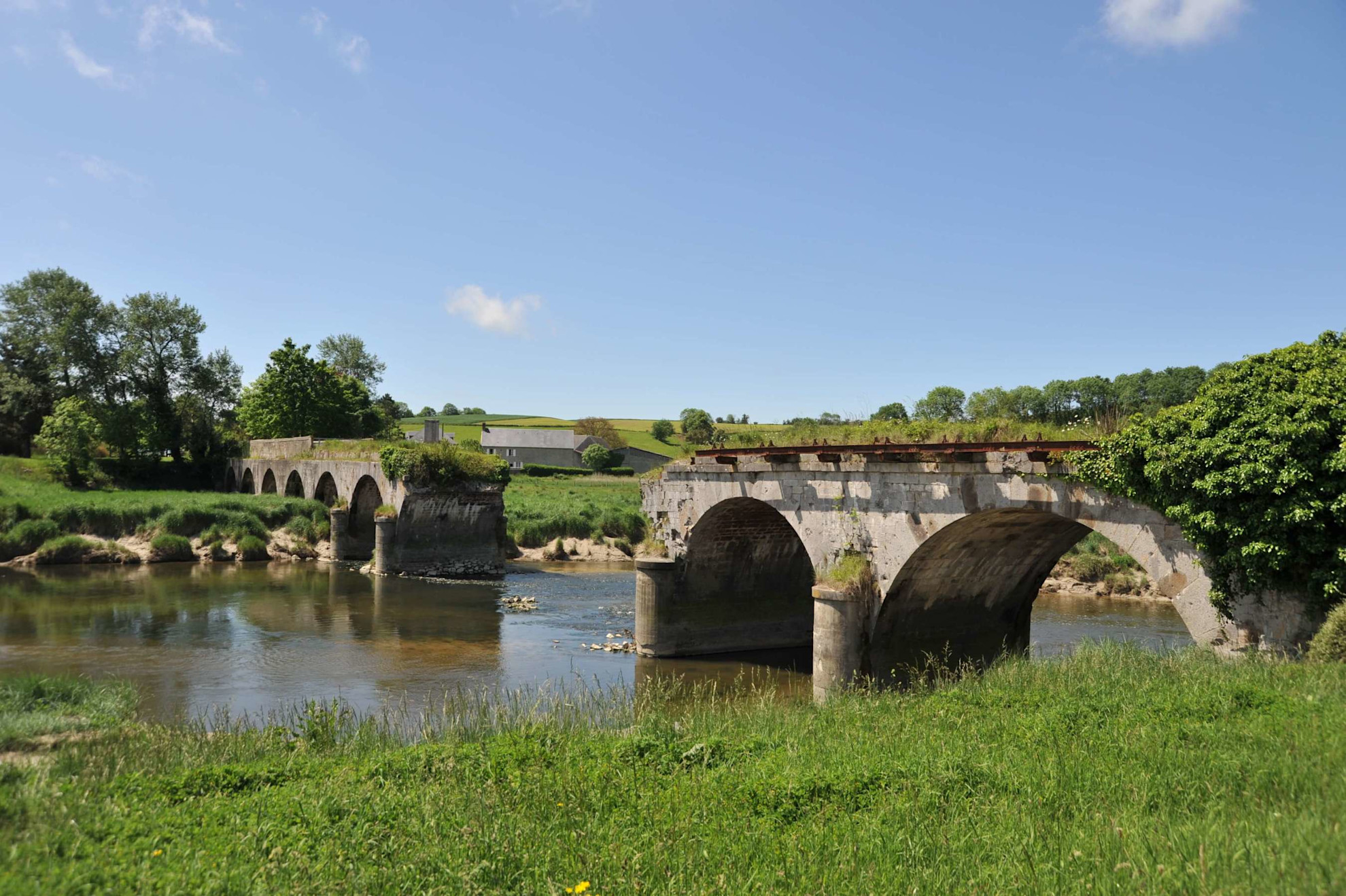 Pont de la Roque near Coutances, France