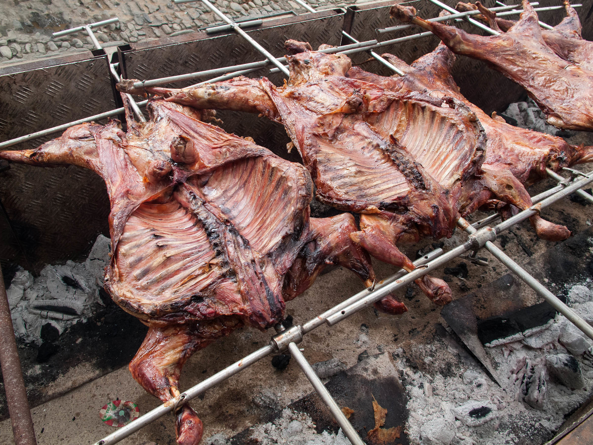 Roast lamb at Arenal in Bilbao