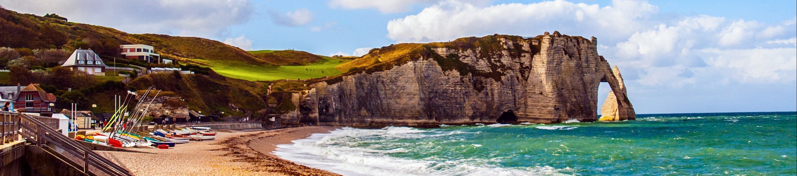 The cliffs at Etretat, Normandy