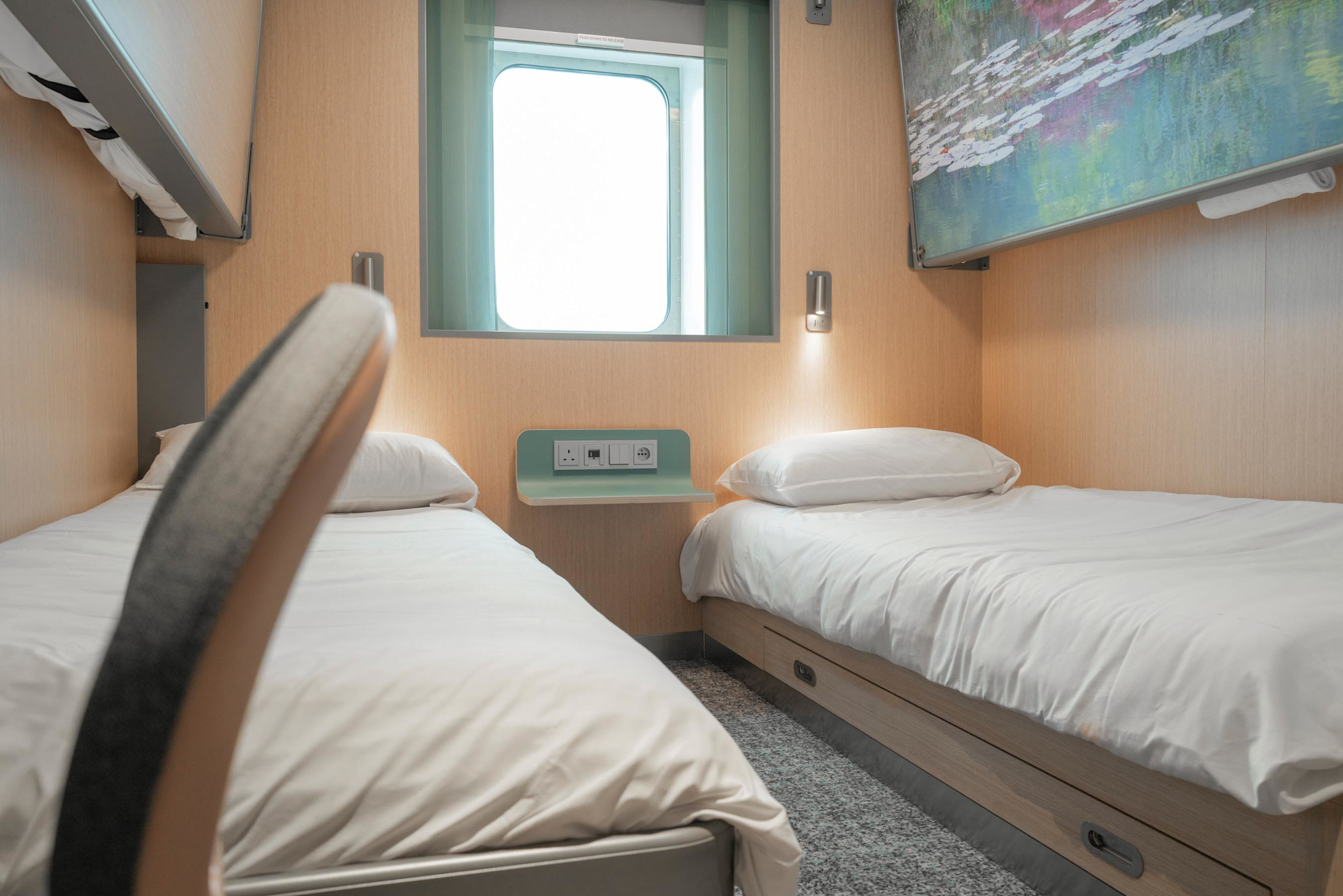 4 berth Outside Cabin on Guillaume de Normandie