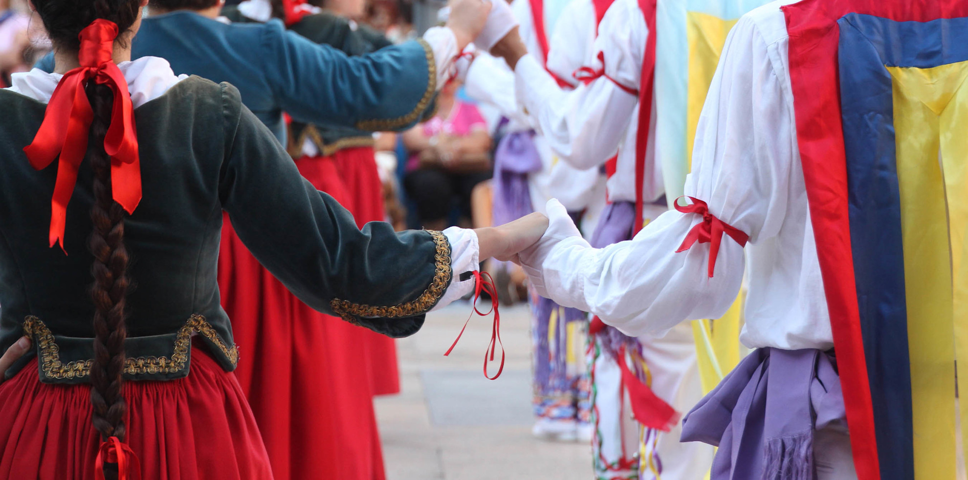 Traditional dance in the Basque Country