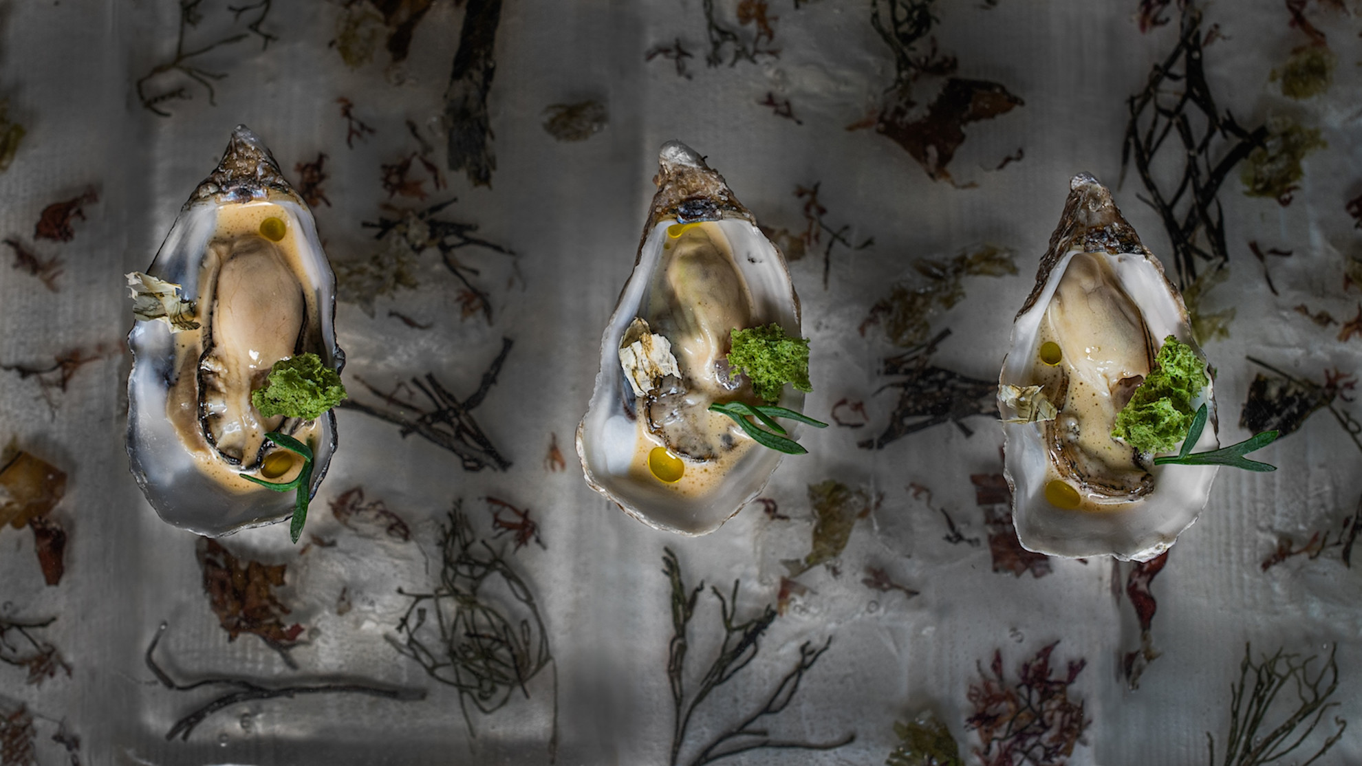Arzak signature oyster dish