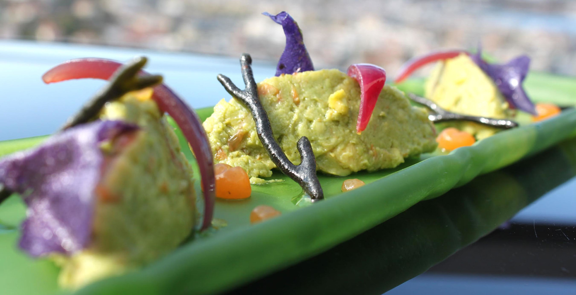 Vegan and vegetarian pintxos