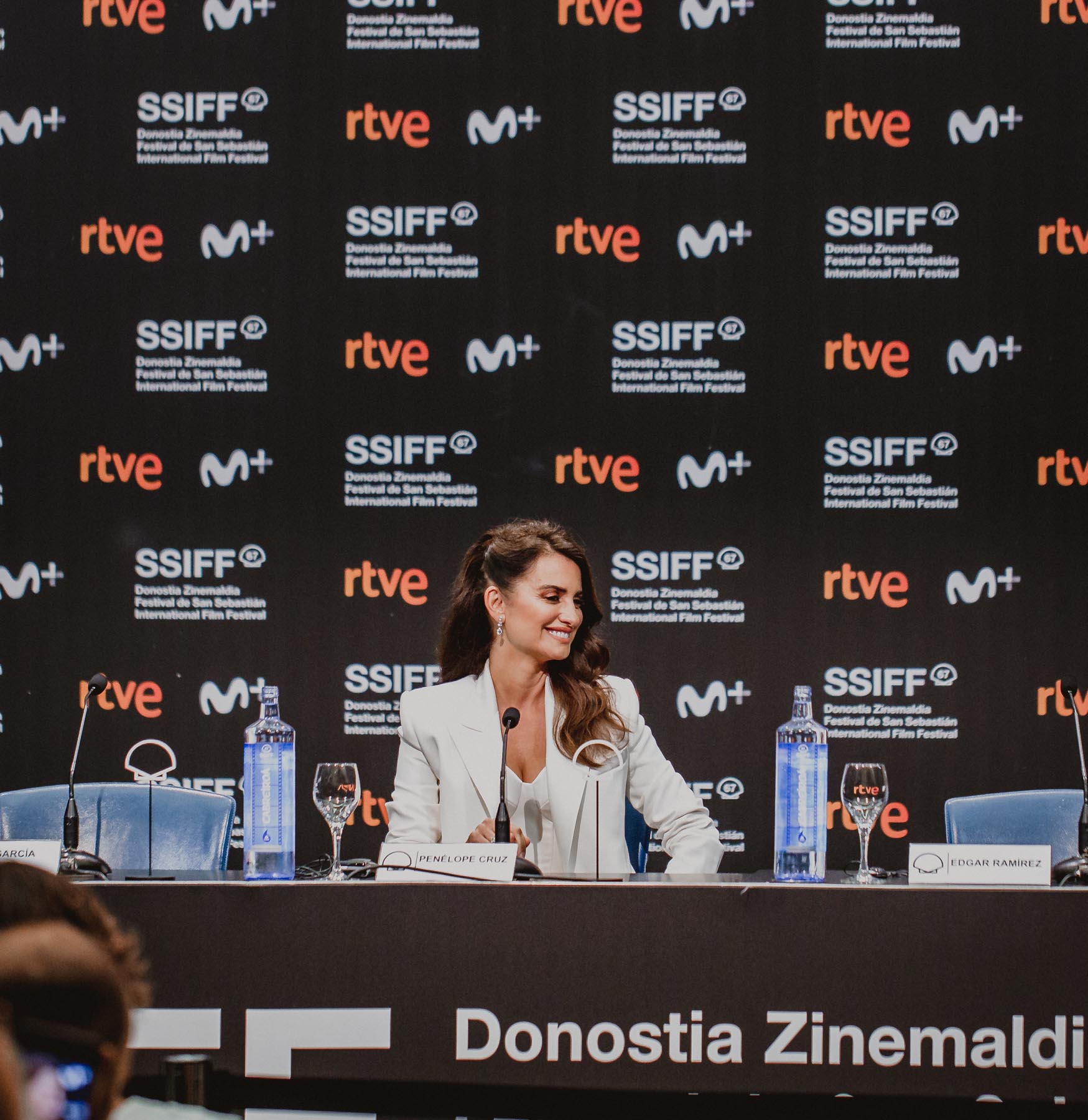 Penelope Cruz at the SSIFF © @donostiaturismoa