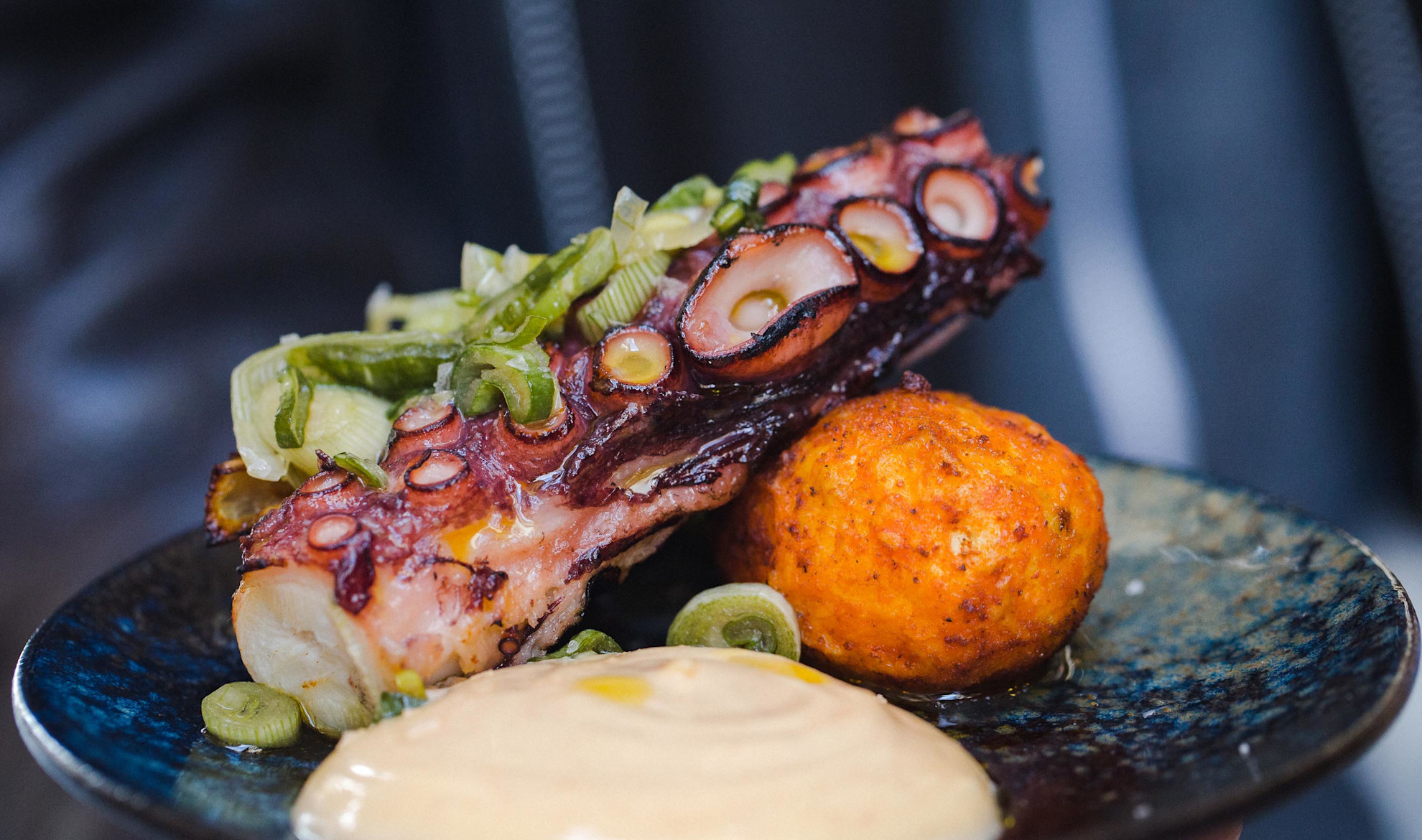 Octopus caught off the Cantabrian coast makes a tasty pintxo
