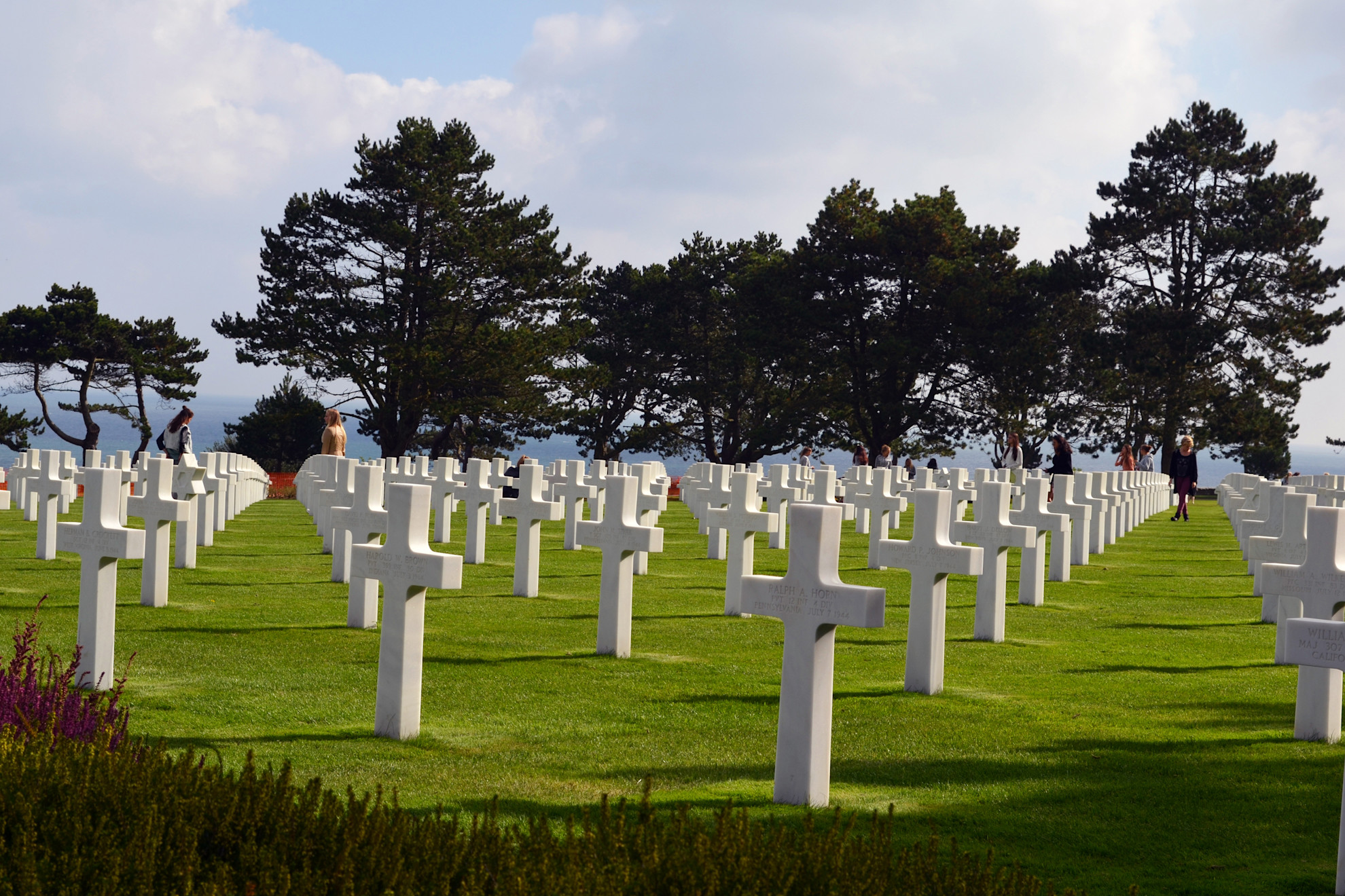 Normandy American Cemetery © Tony Butcher