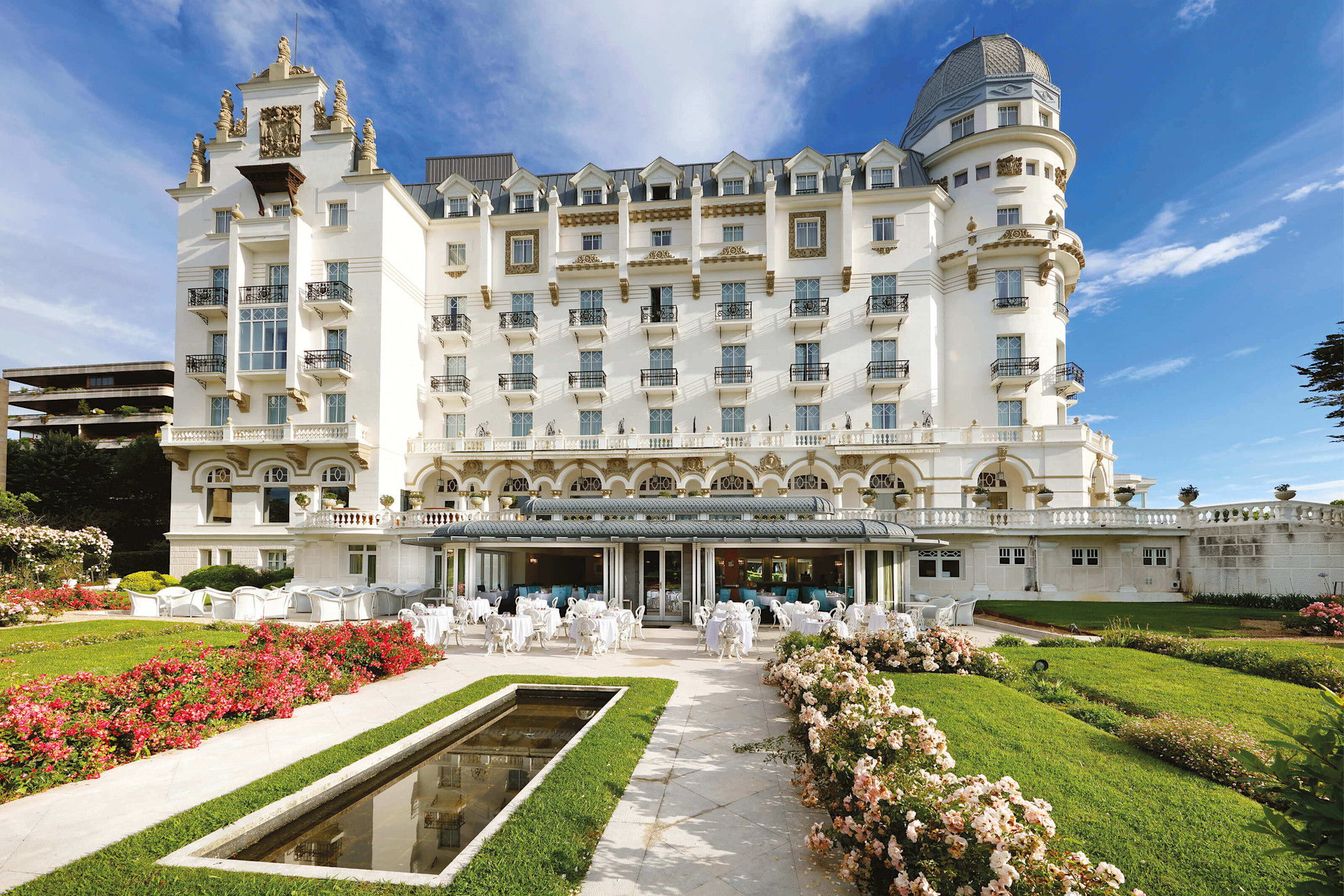 The Hotel Real, Santander in northern Spain