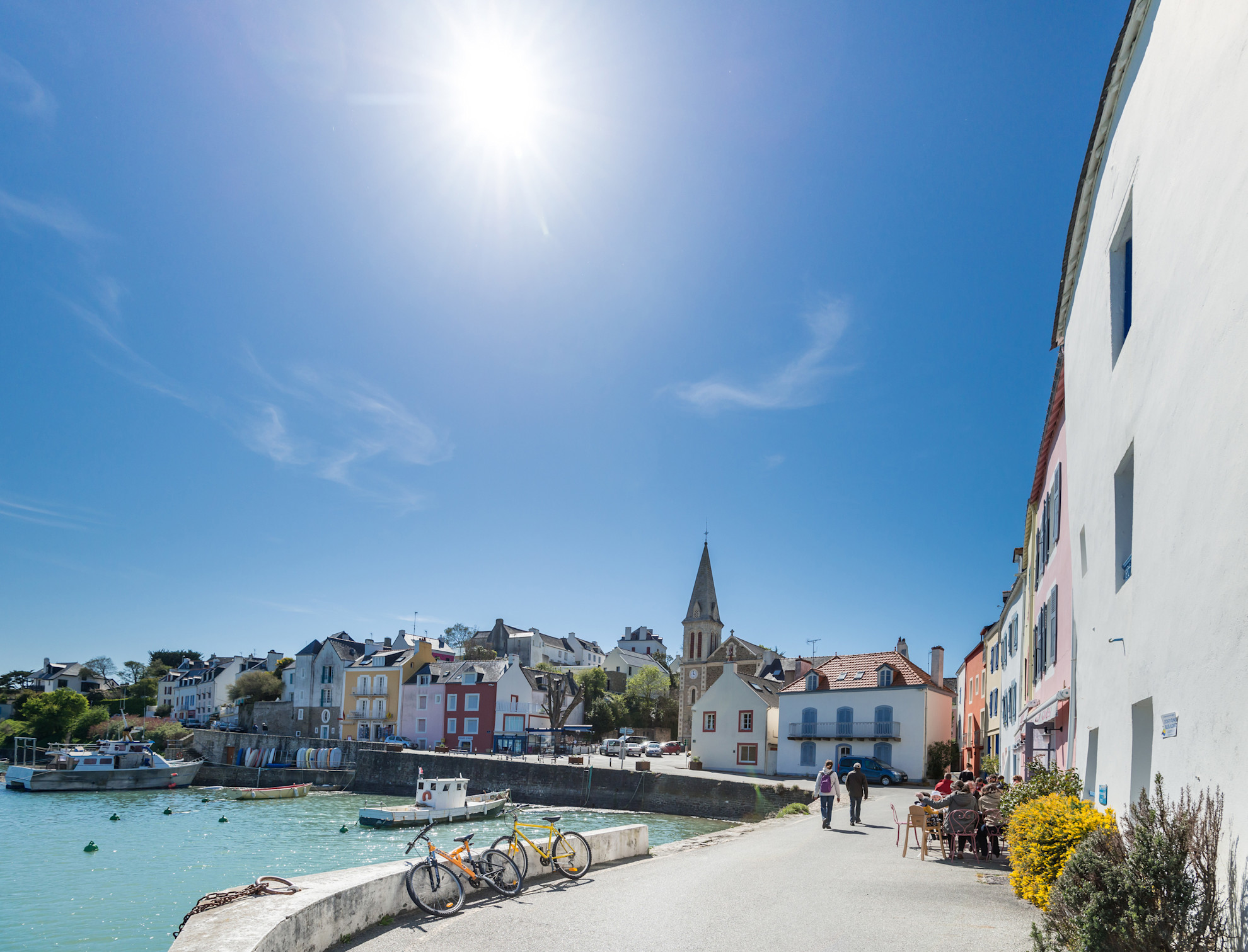The port of Sauzon Belle-Ile © Emmanuel Berthier, BRTC