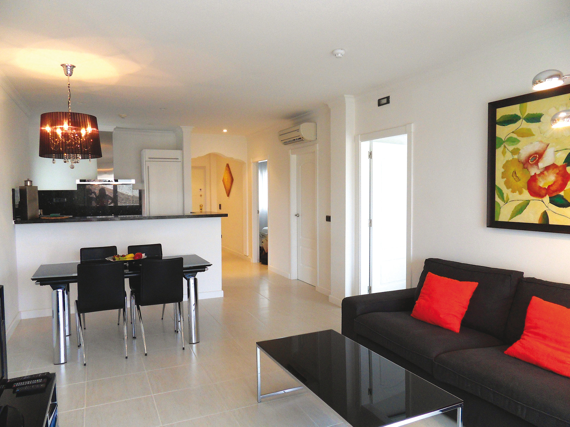 Living area at Parques Casablanca, Benissa